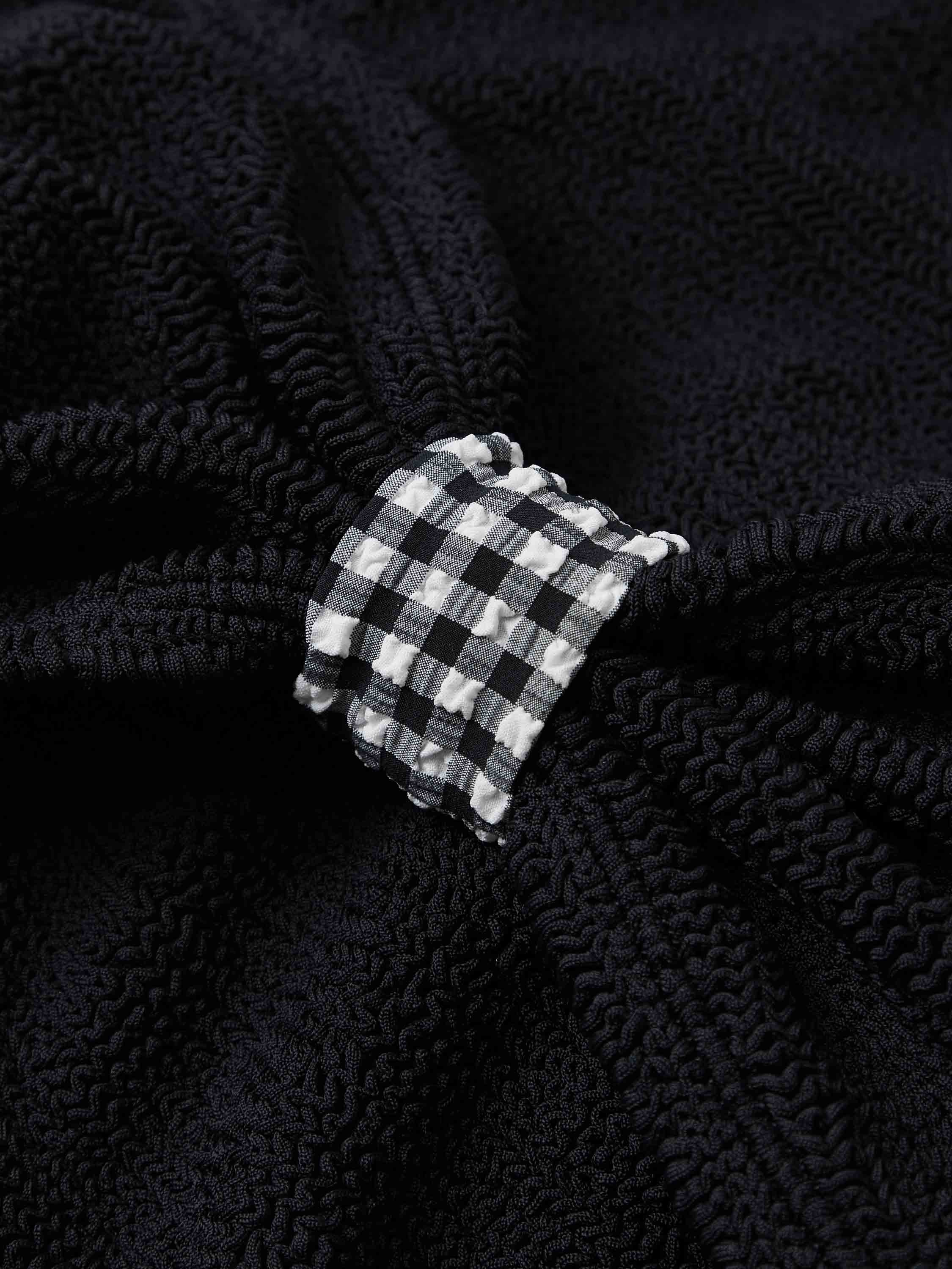 Jean Bikini - Black Gingham