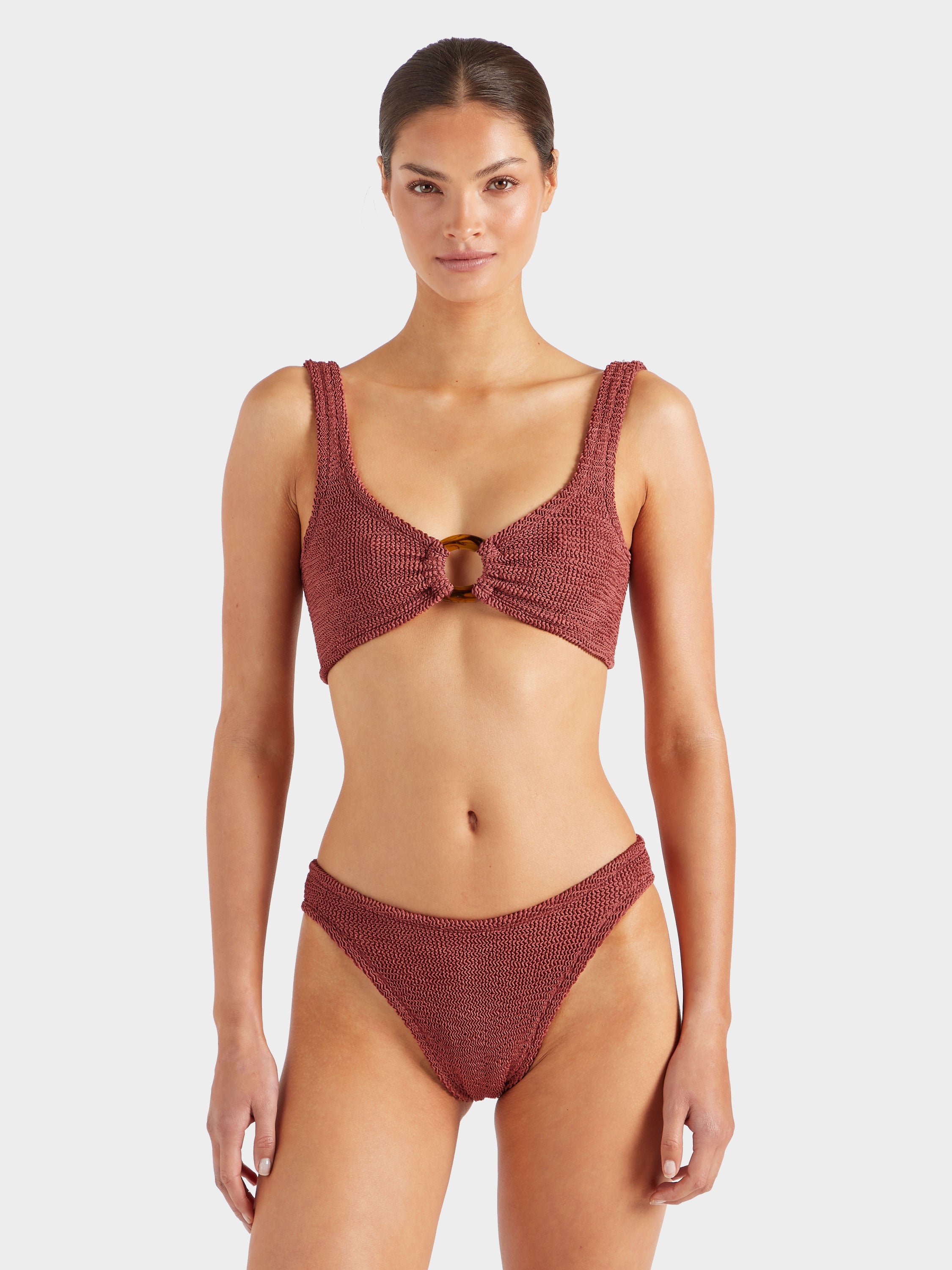 Julia Bikini - Metallic Rosewood
