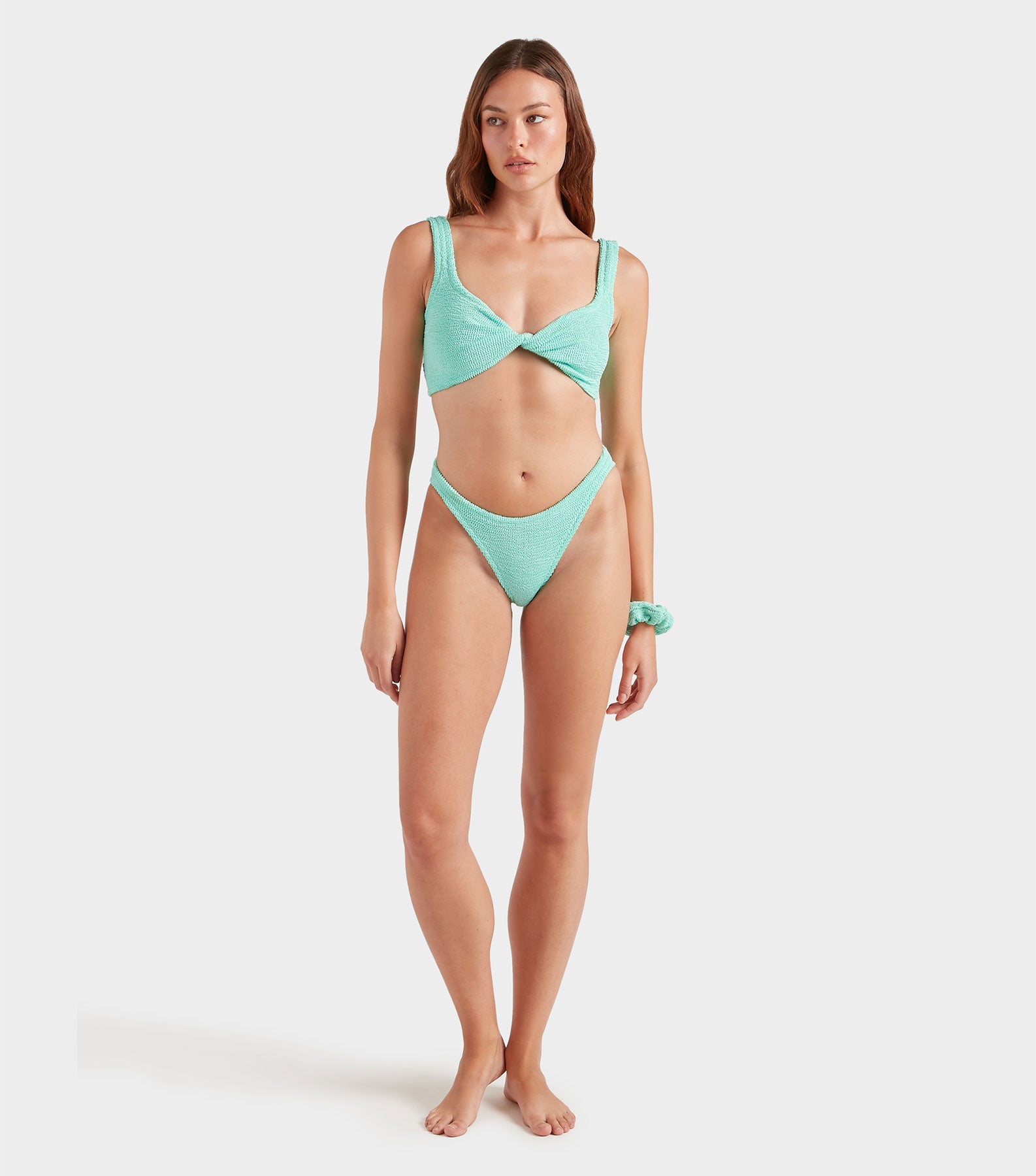 Juno Bikini - Metallic Mint