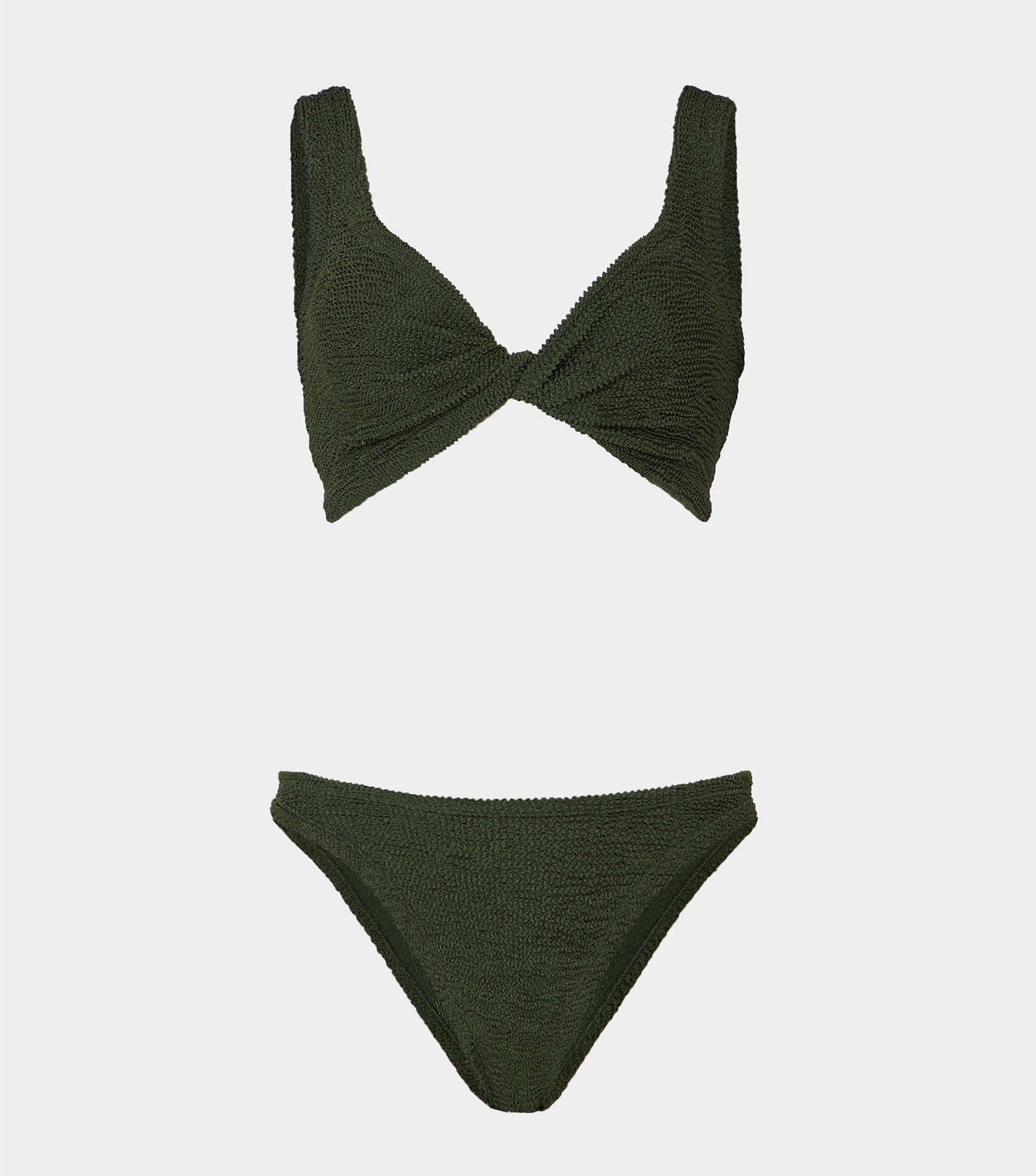 Juno Bikini - Metallic Khaki
