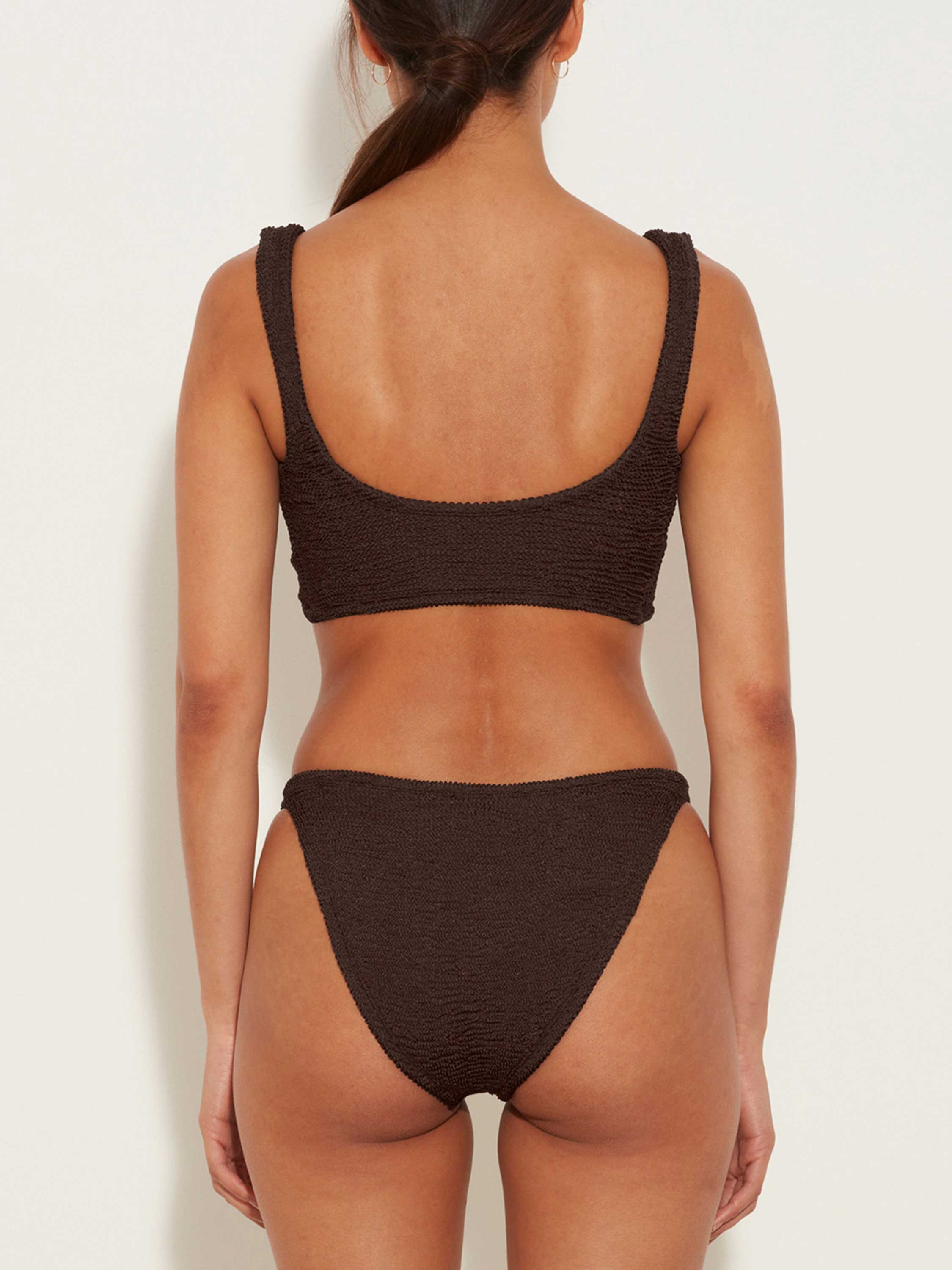 Juno Bikini - Metallic Chocolate