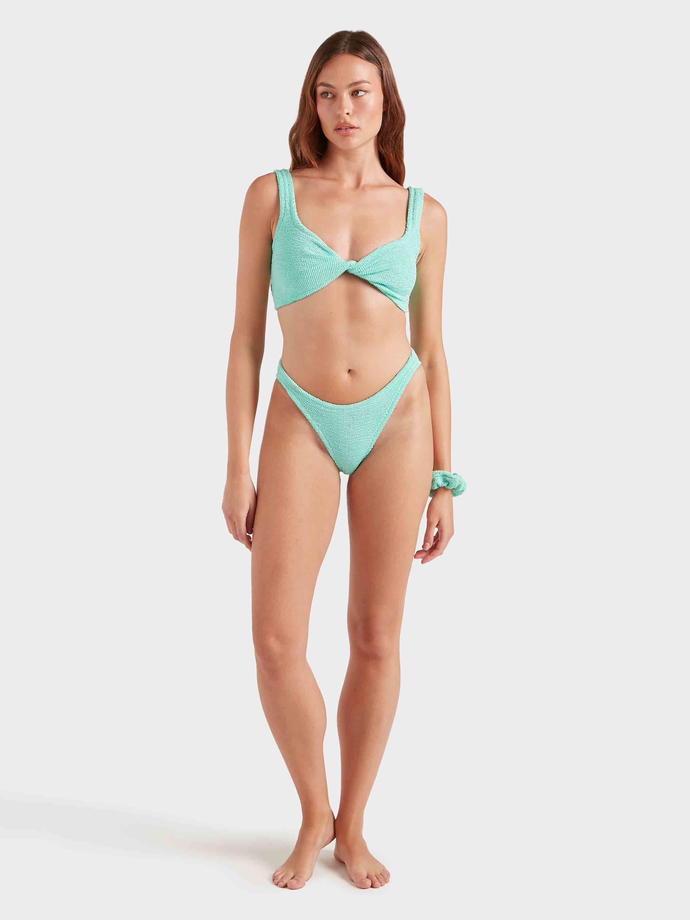 Juno Bikini - Metallic Mint