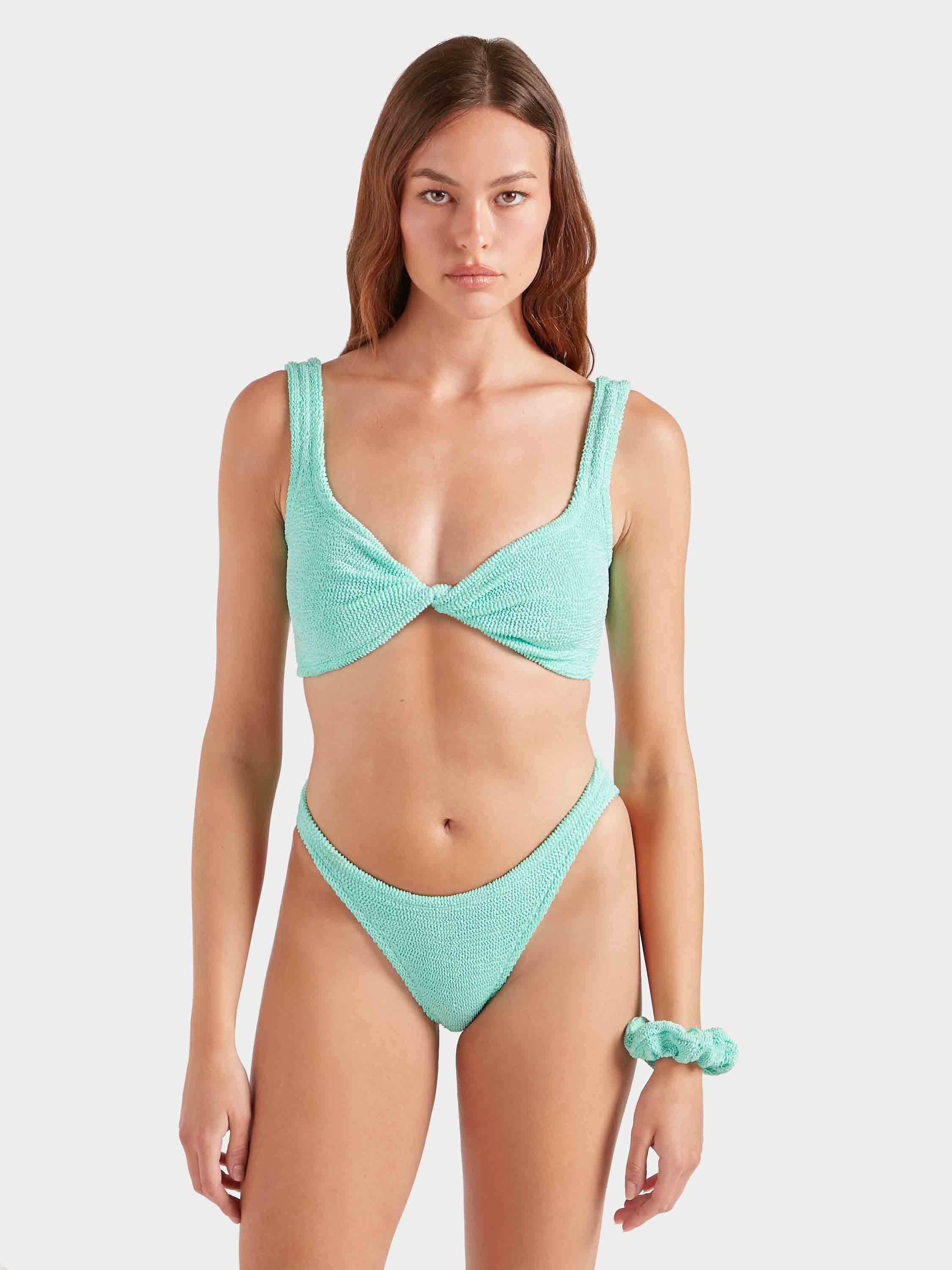 Juno Bikini - Metallic Mint