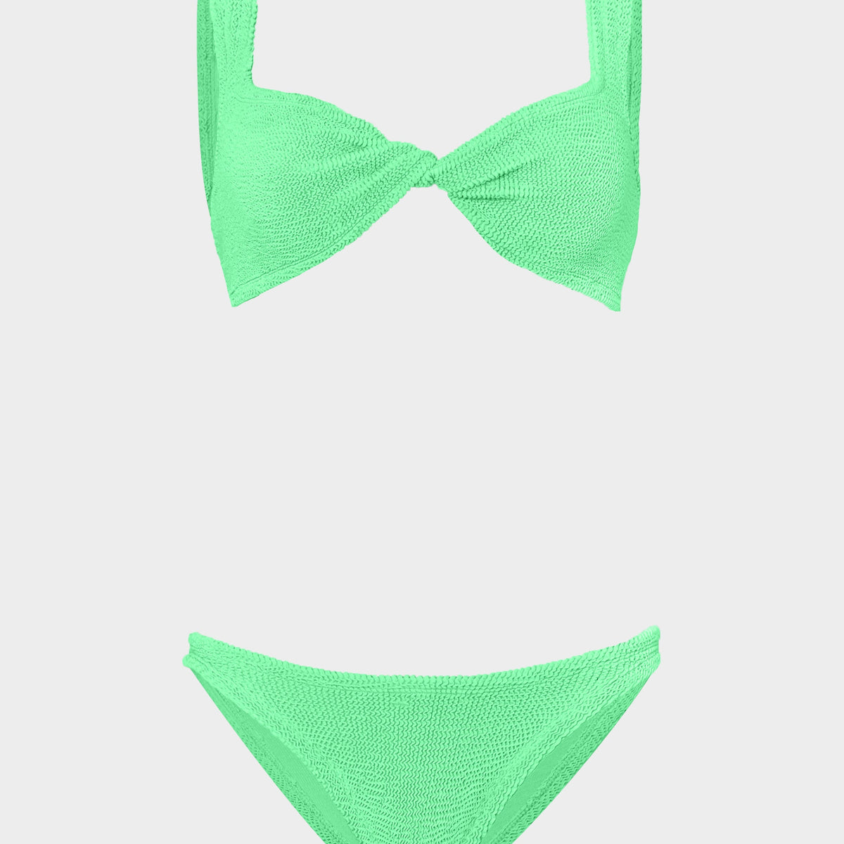 Juno Bikini Lime One Size Swimwear Hunza G - Main Image