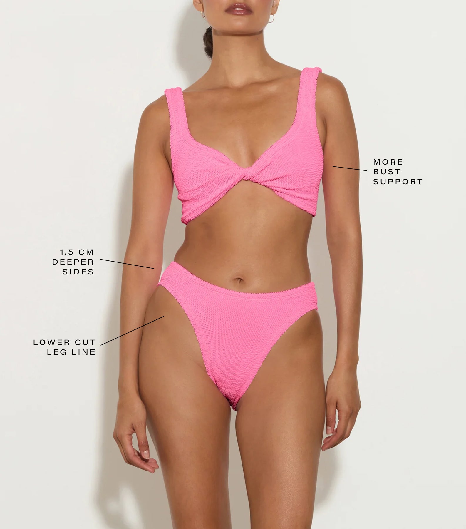 Coverage Juno Bikini - Bubblegum