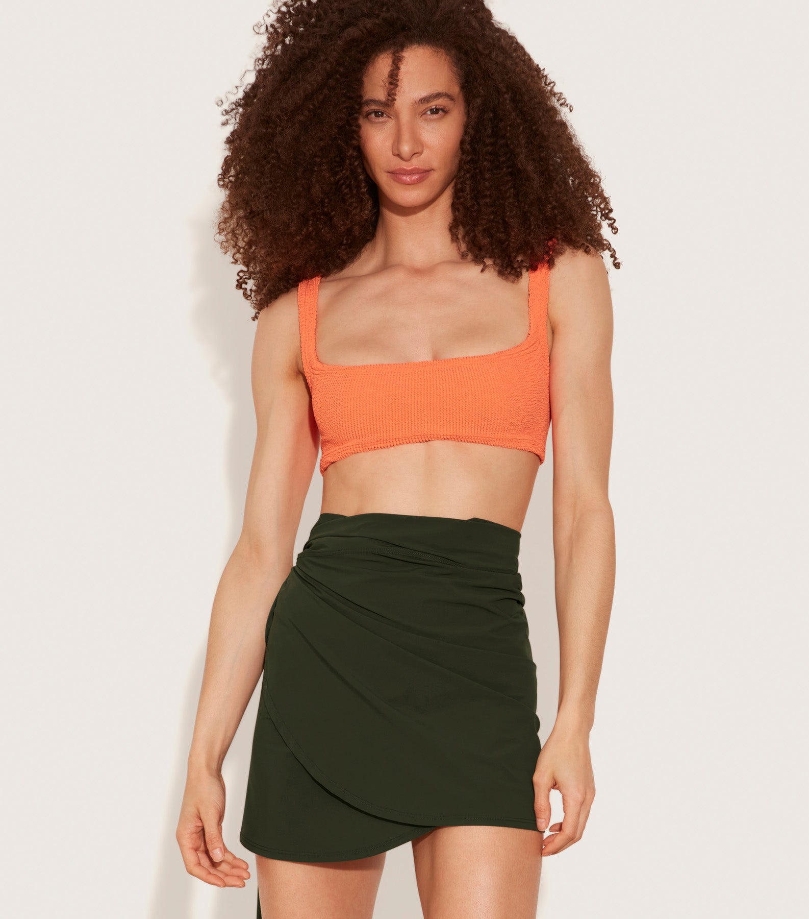 Short UPF 50+ Sarong - Khaki