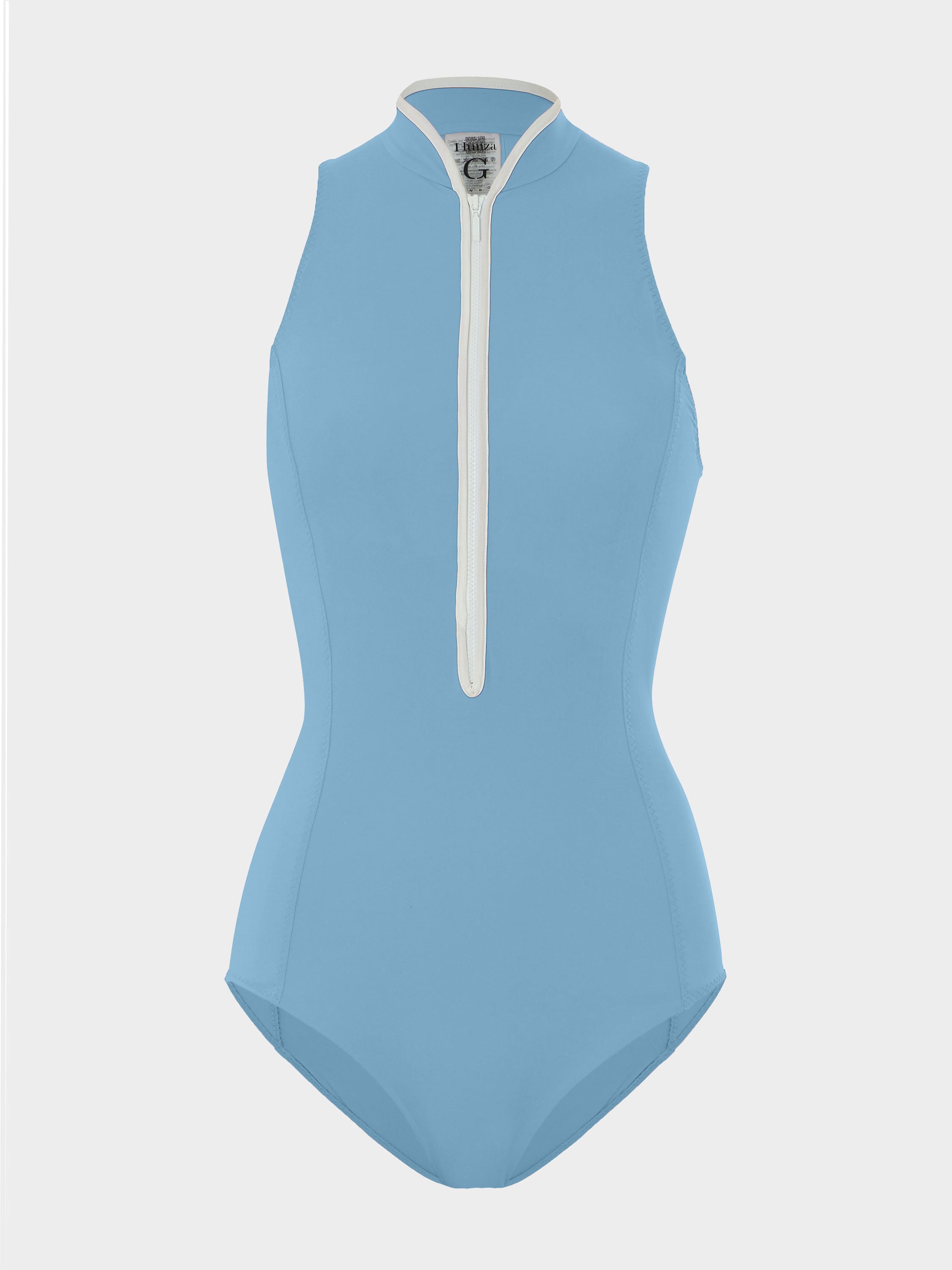 Katya UPF 50+ Swim - Cornflower/White