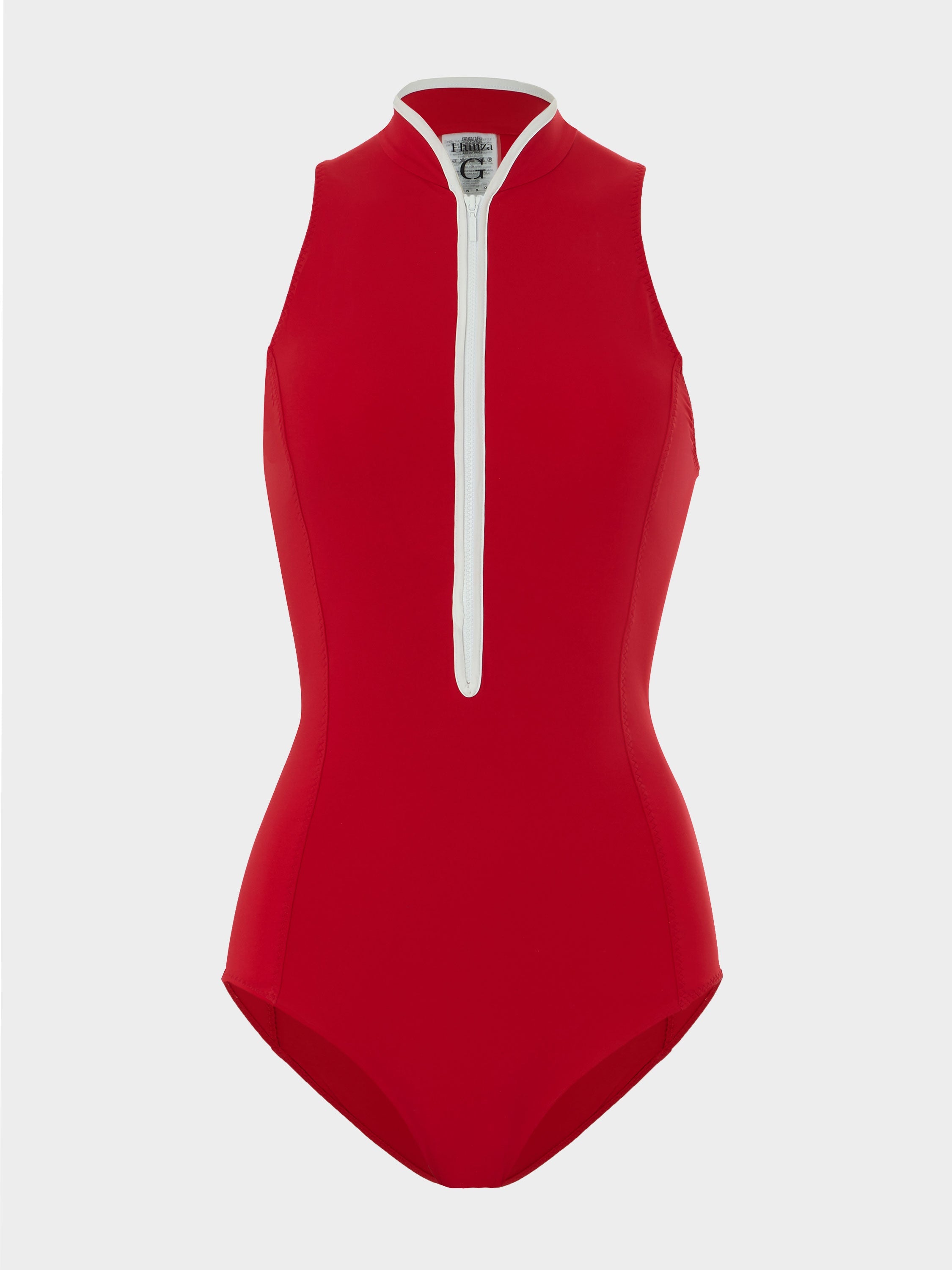 Katya UPF 50+ Swim - Red/White