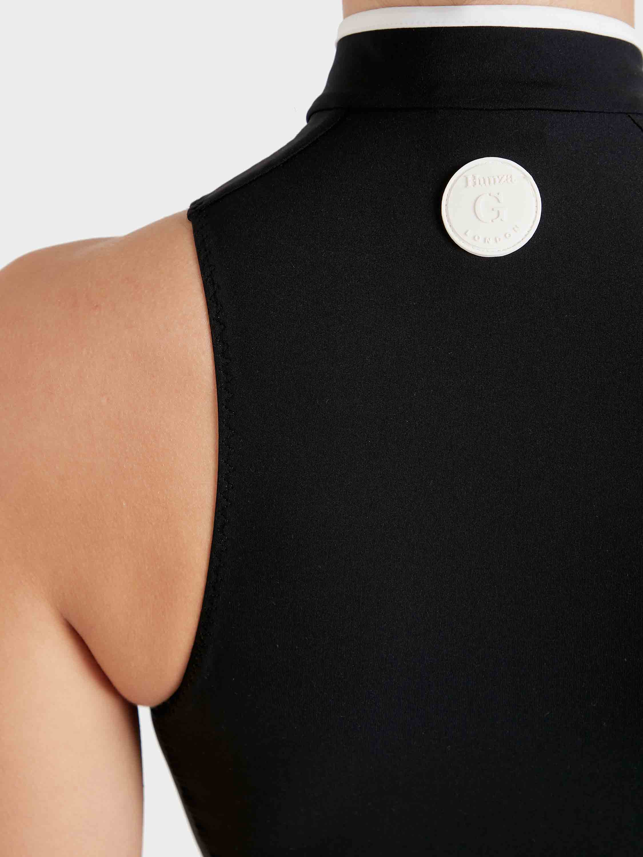 Katya UPF 50+ Swim - Black/White