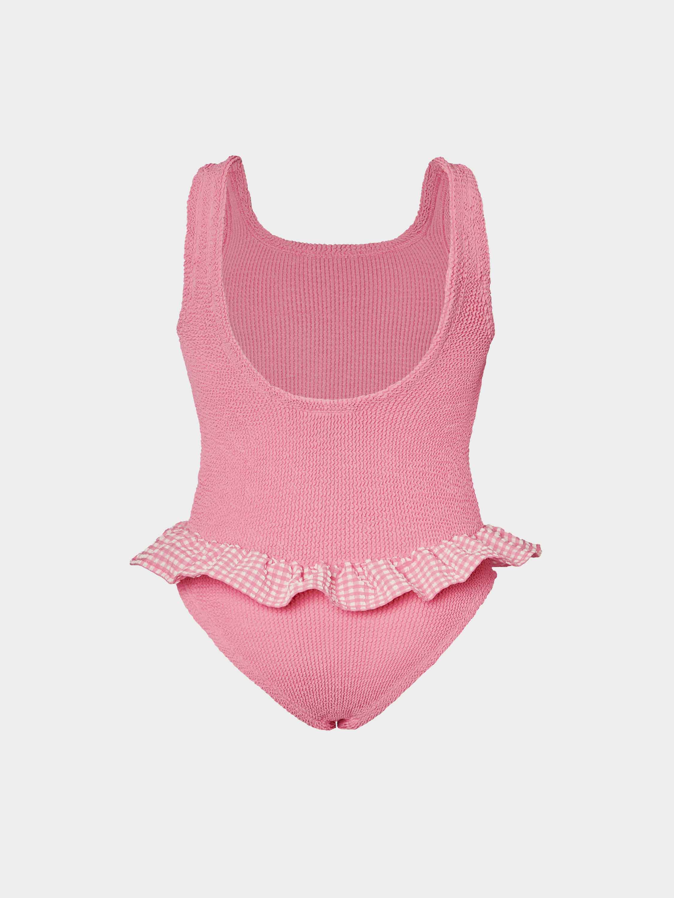 Kids Duo Denise Swim (Ages 3 to 6) - Milkshake Gingham