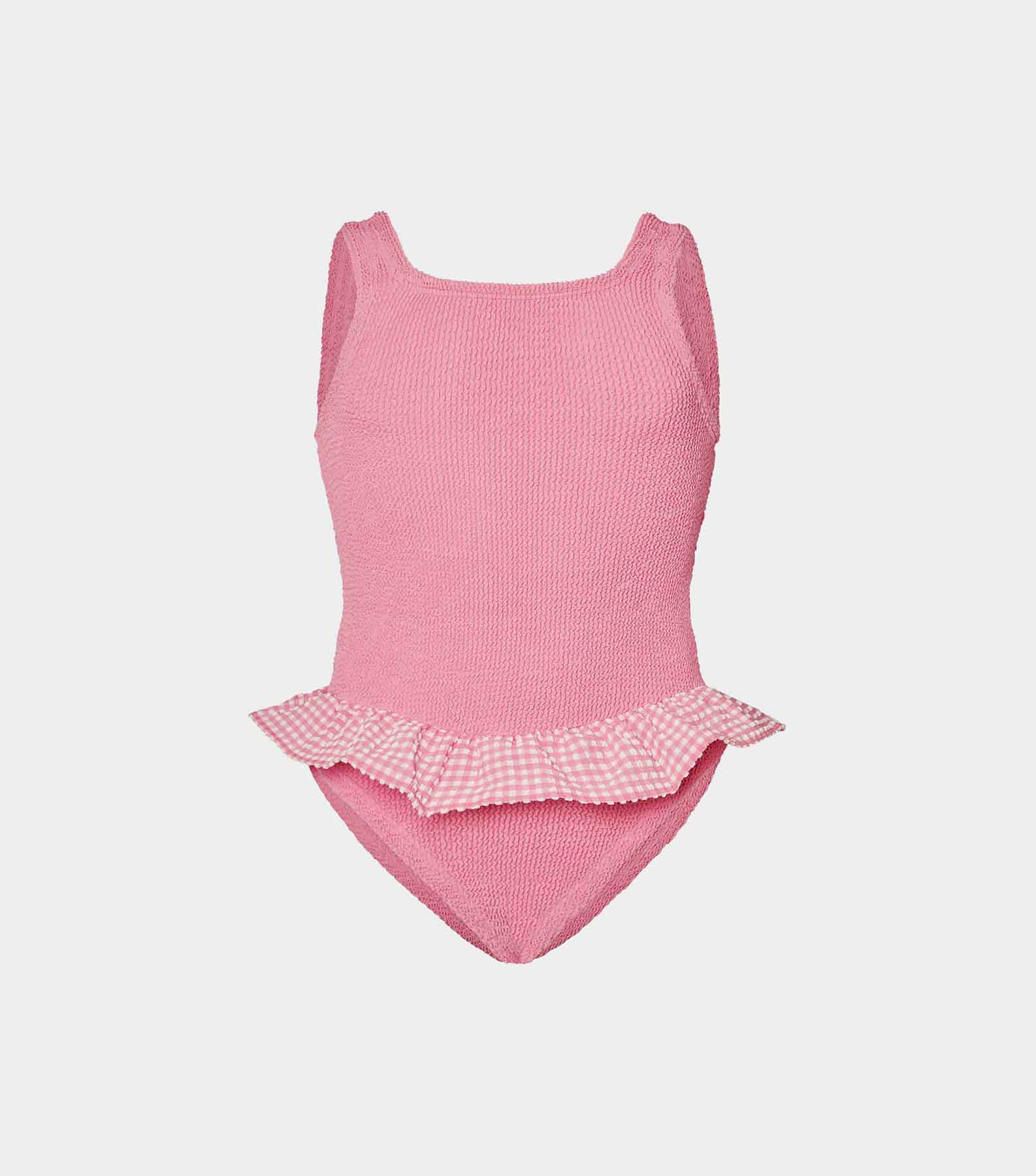 Kids Duo Denise Swim (Ages 3 to 6) - Milkshake Gingham