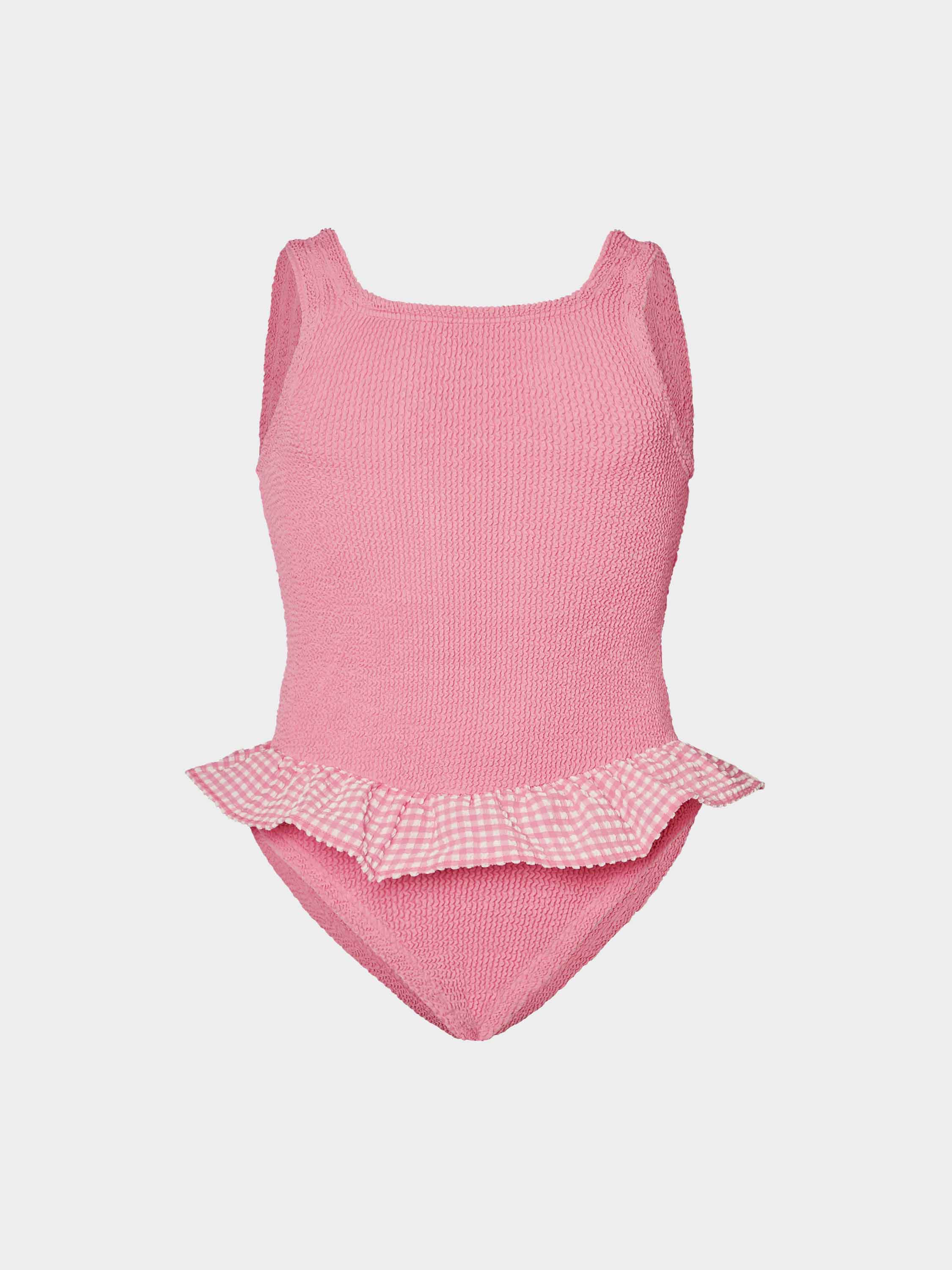Kids Duo Denise Swim (Ages 3 to 6) - Milkshake Gingham