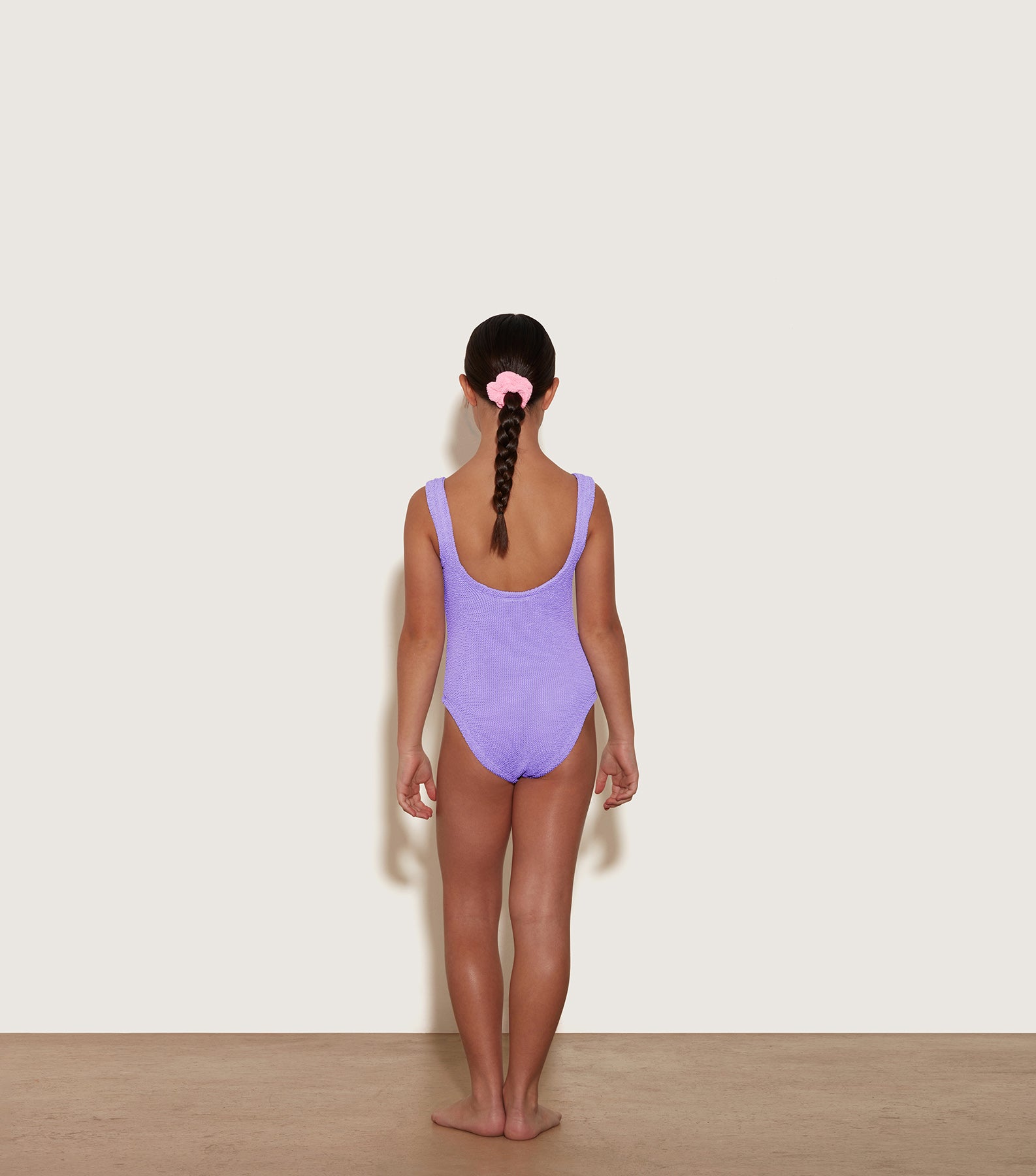 Kids Domino Swim (Ages 7 to 12) - Lilac