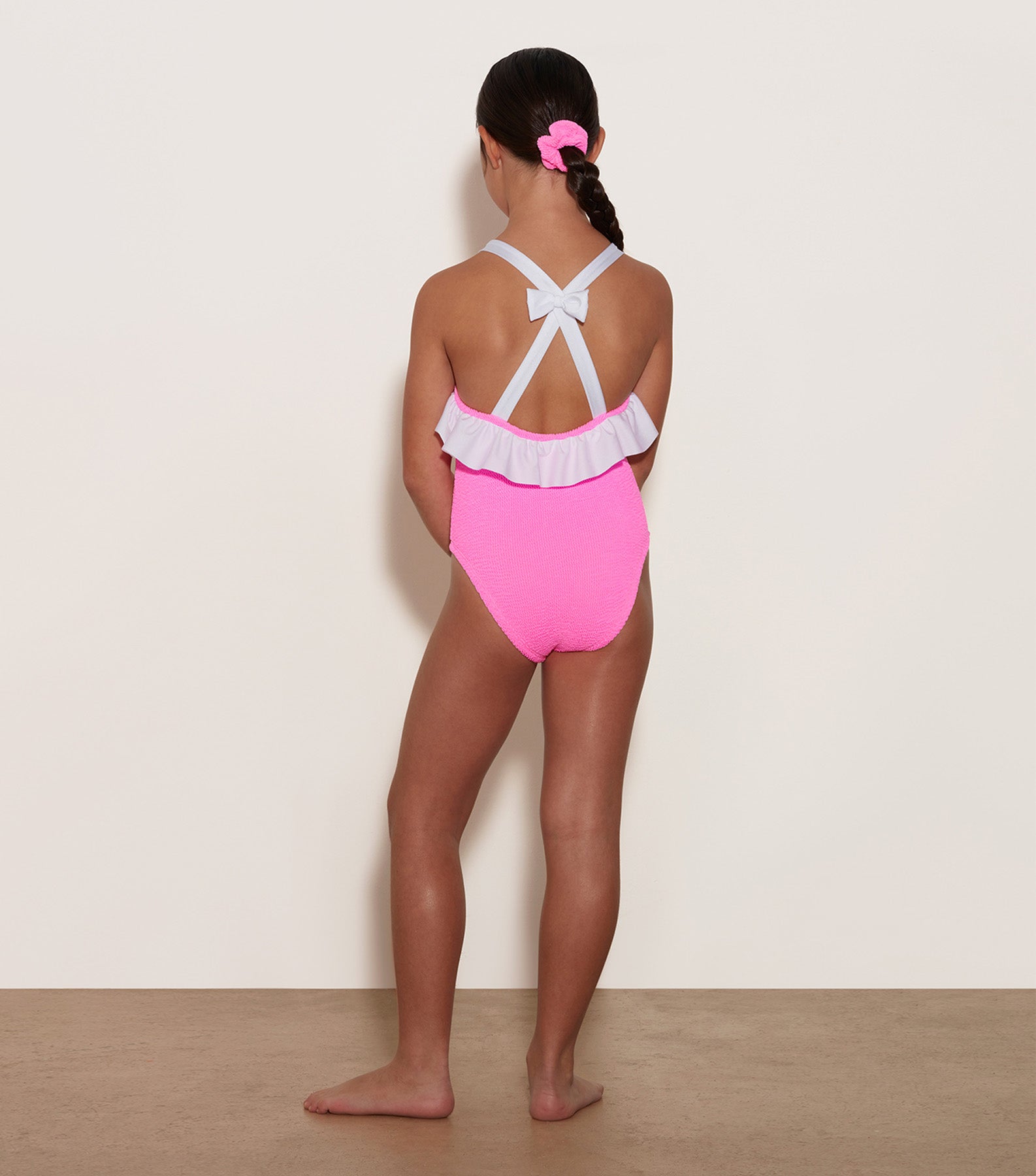 Kids Lara Swim (Ages 7 to 12) - Bubblegum