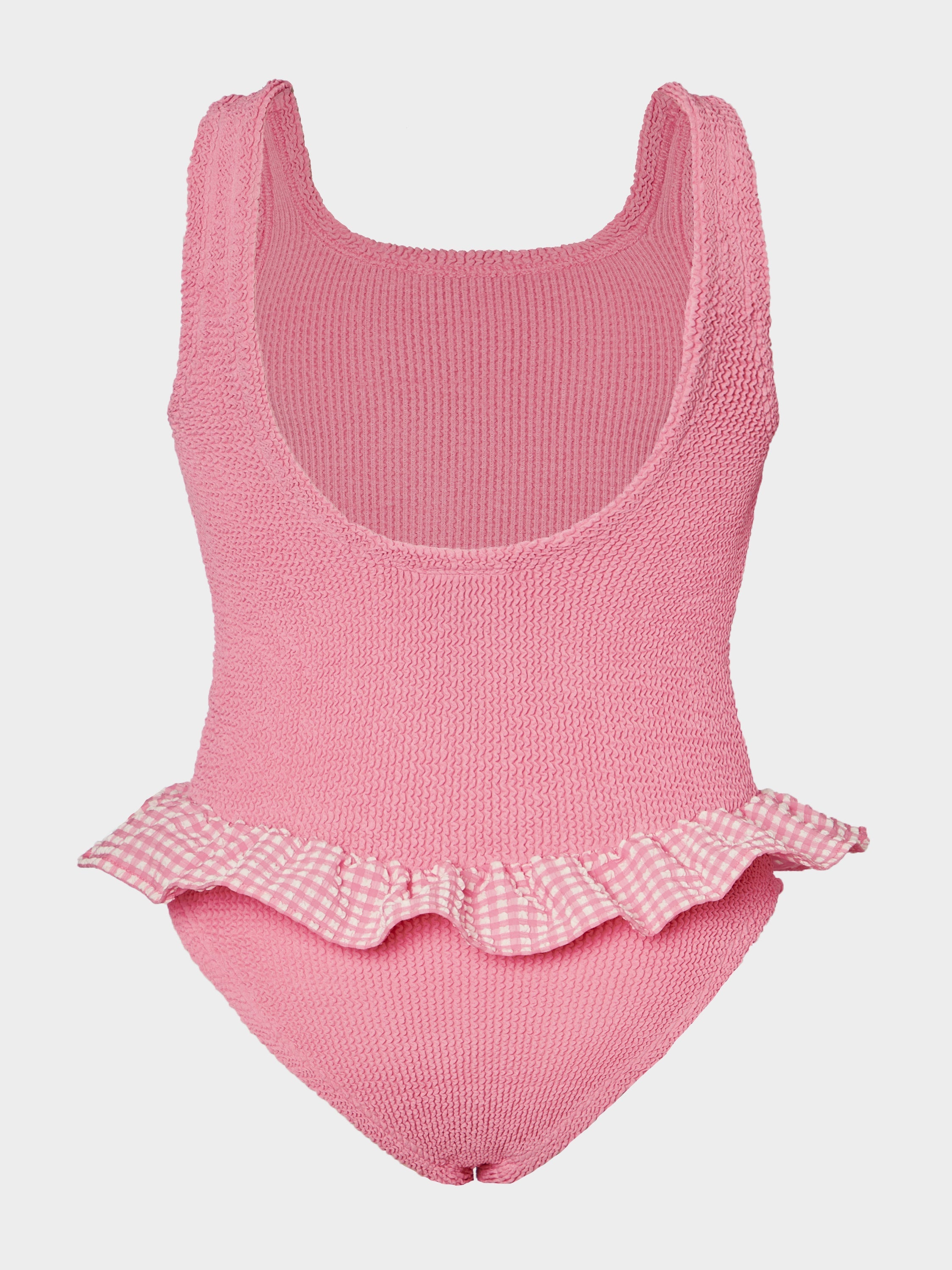 Kids Duo Denise Swim (Ages 7 to 12) - Milkshake Gingham