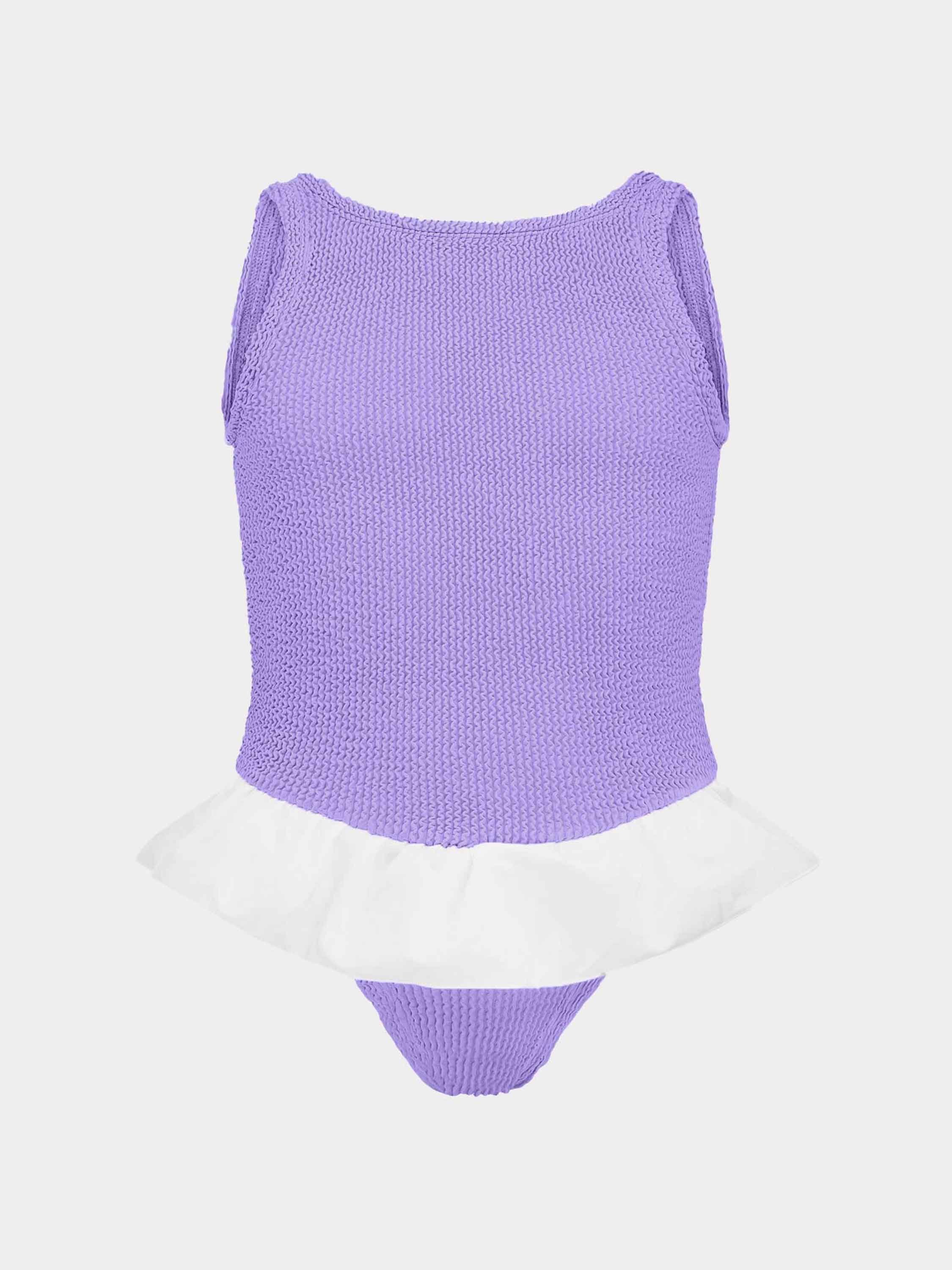 Kids Denise Swim (Ages 7 to 12) - Lilac