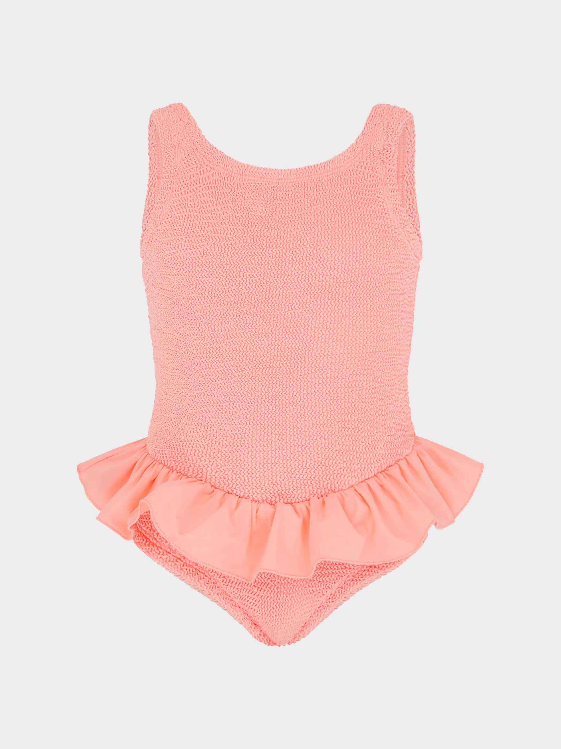 Kids Denise Swim (Ages 7 to 12) - Metallic Peach