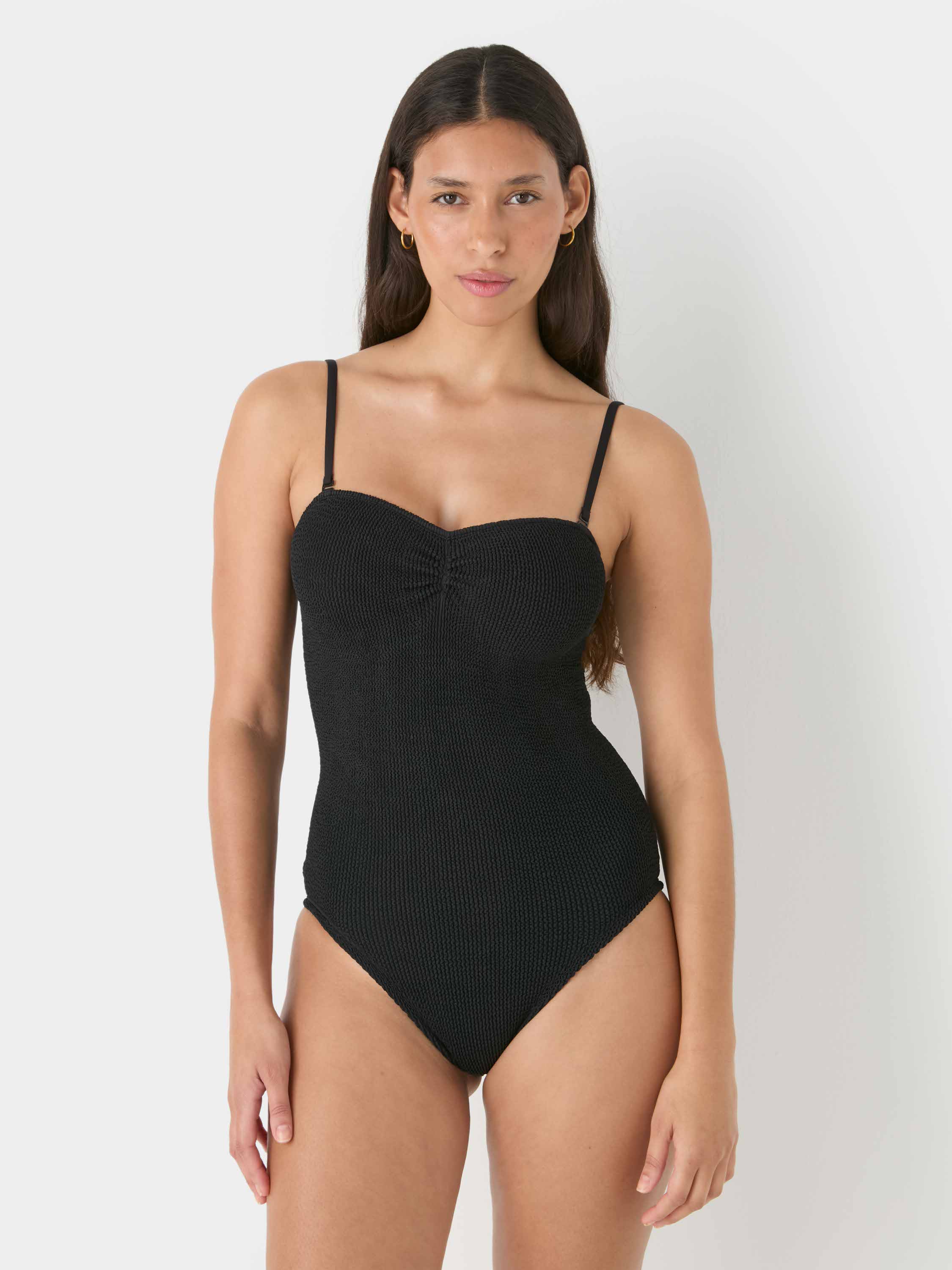 Lea Polka Dot Swim - Black/Black polka-dot