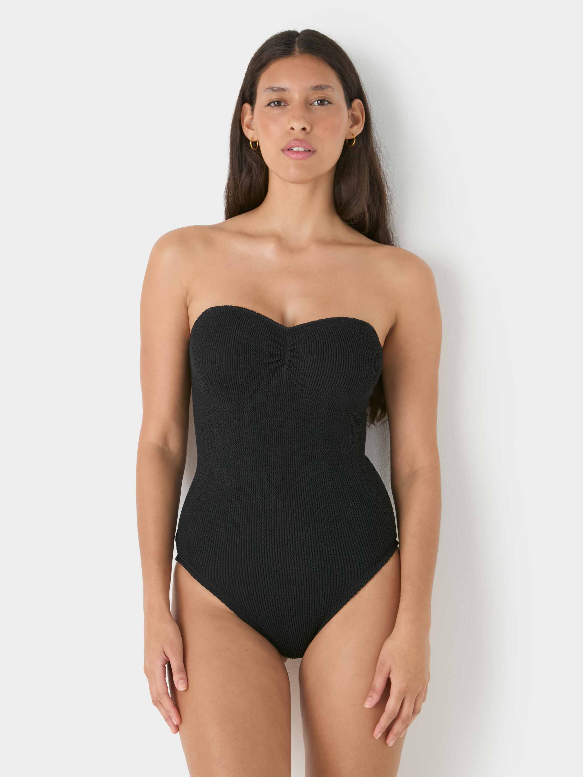 Lea Polka Dot Swim - Black/Black polka-dot