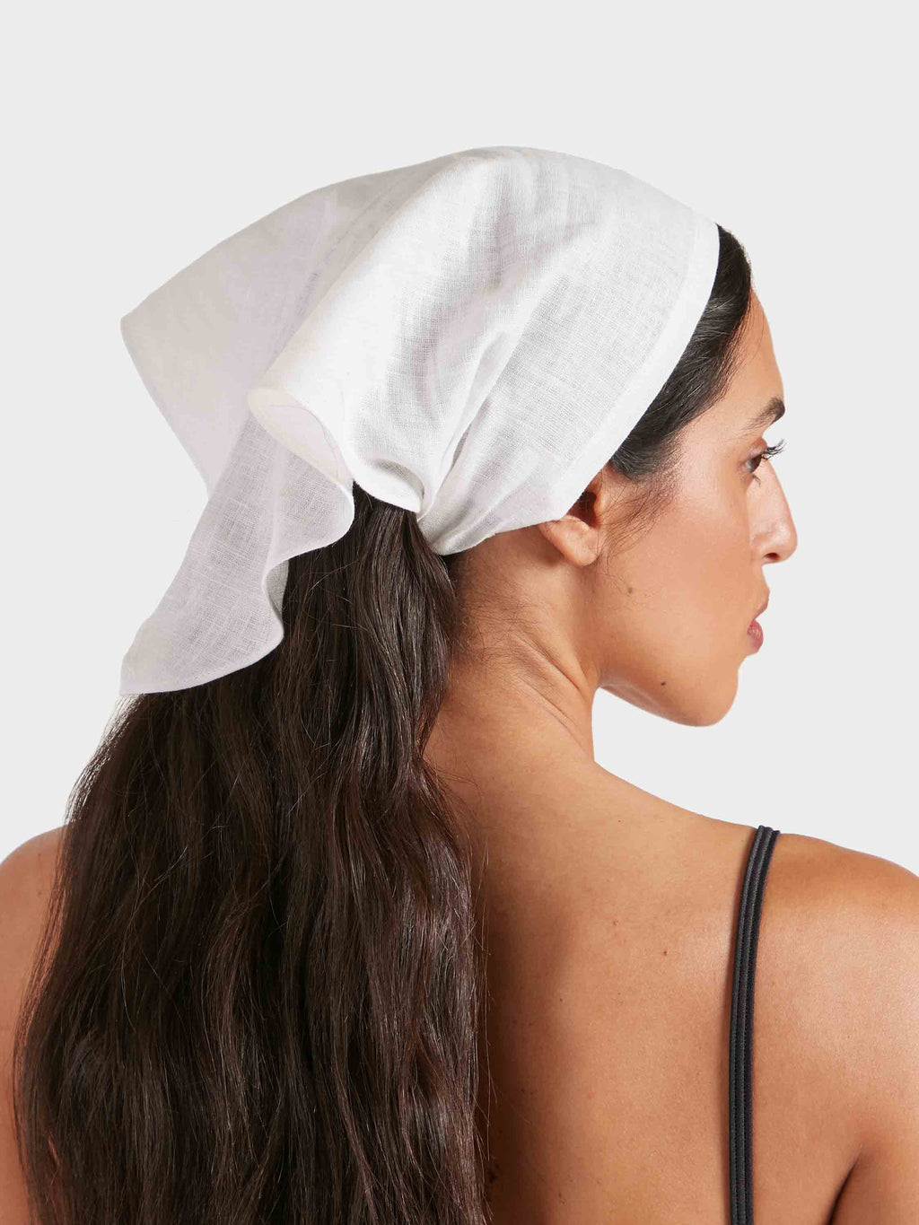 Sofia Linen Headscarf
