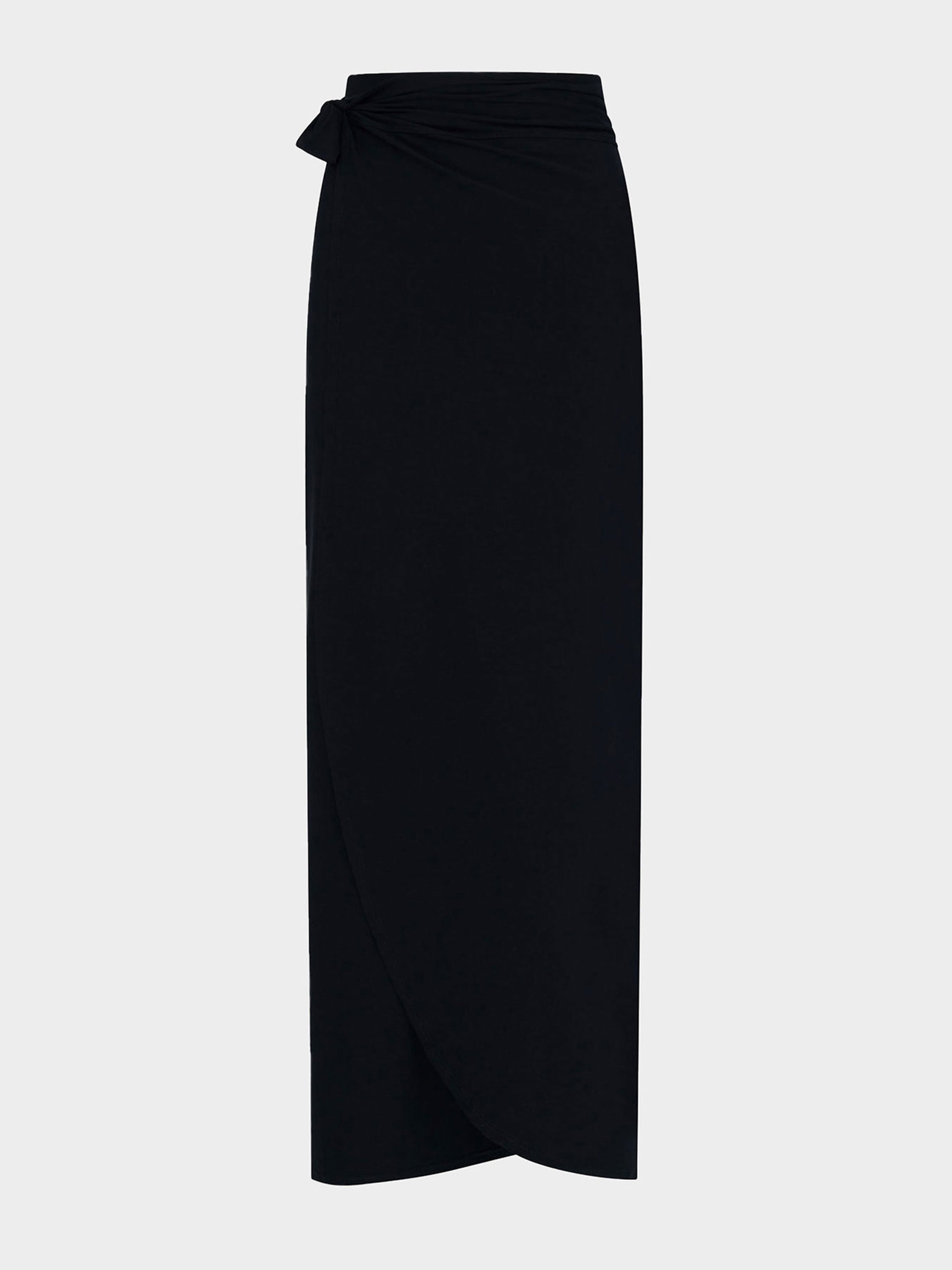 Long UPF 50+ Sarong - Black