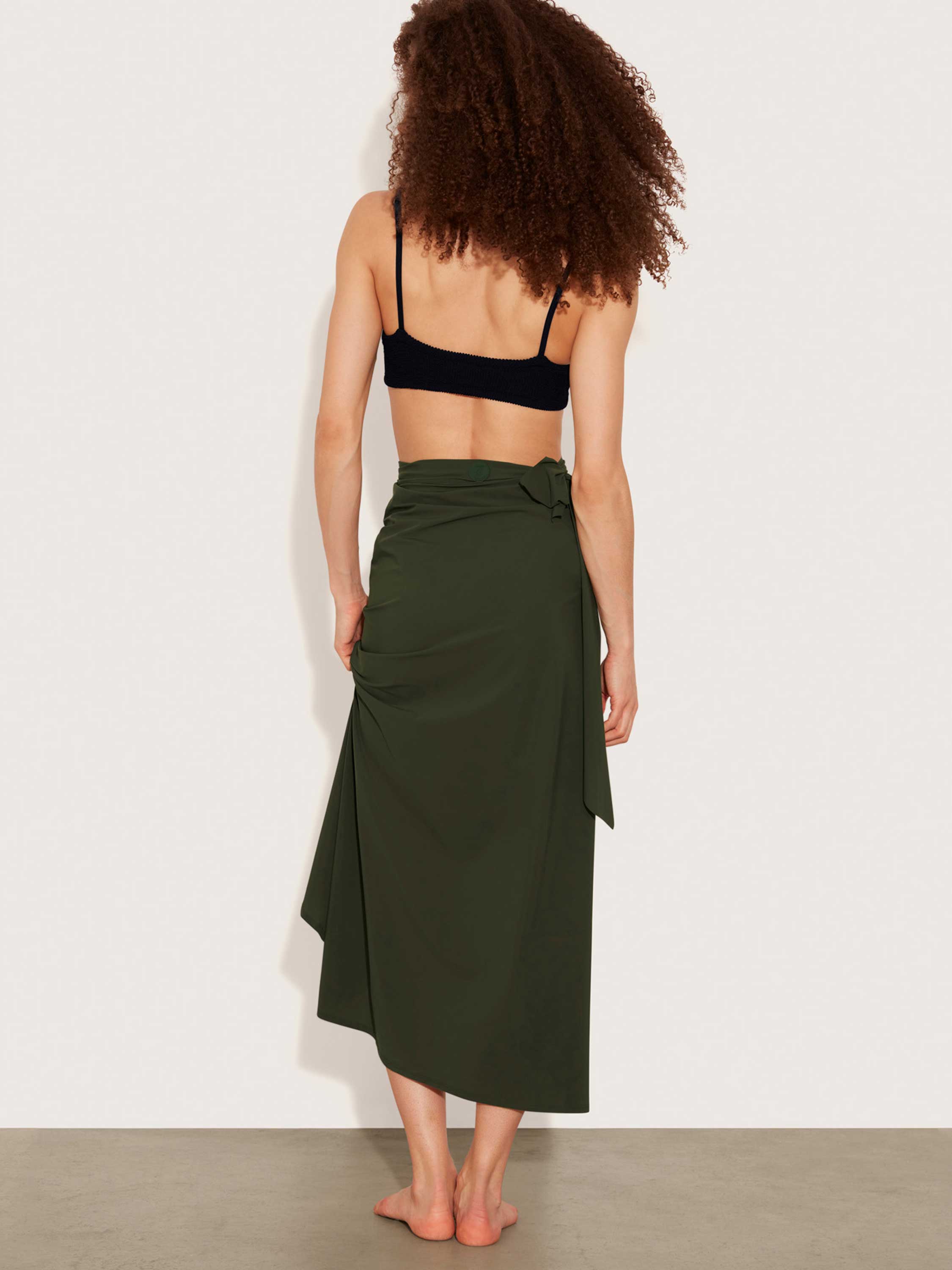 Long UPF 50+ Sarong - Khaki