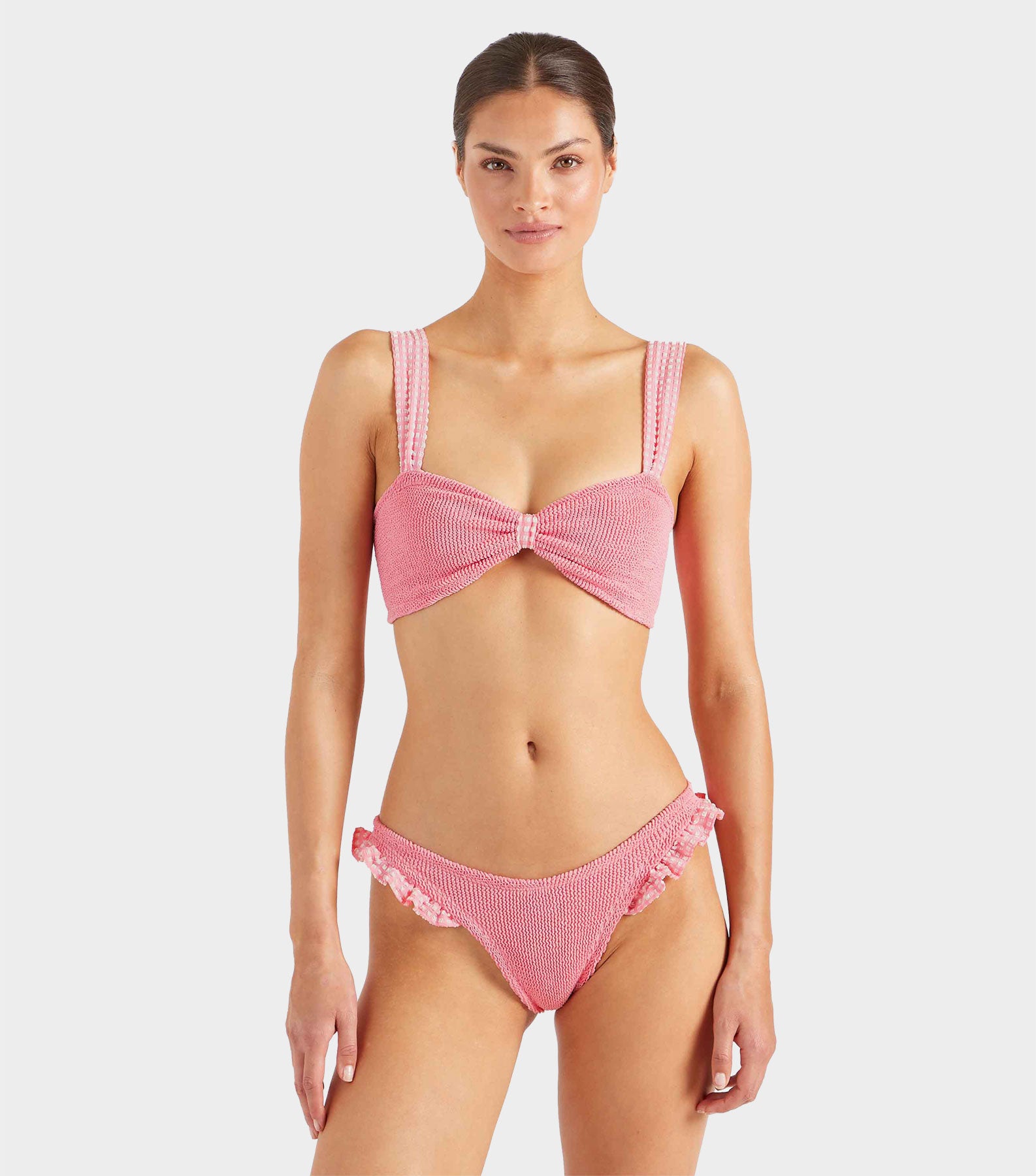 Loretta Bikini - Milkshake Gingham