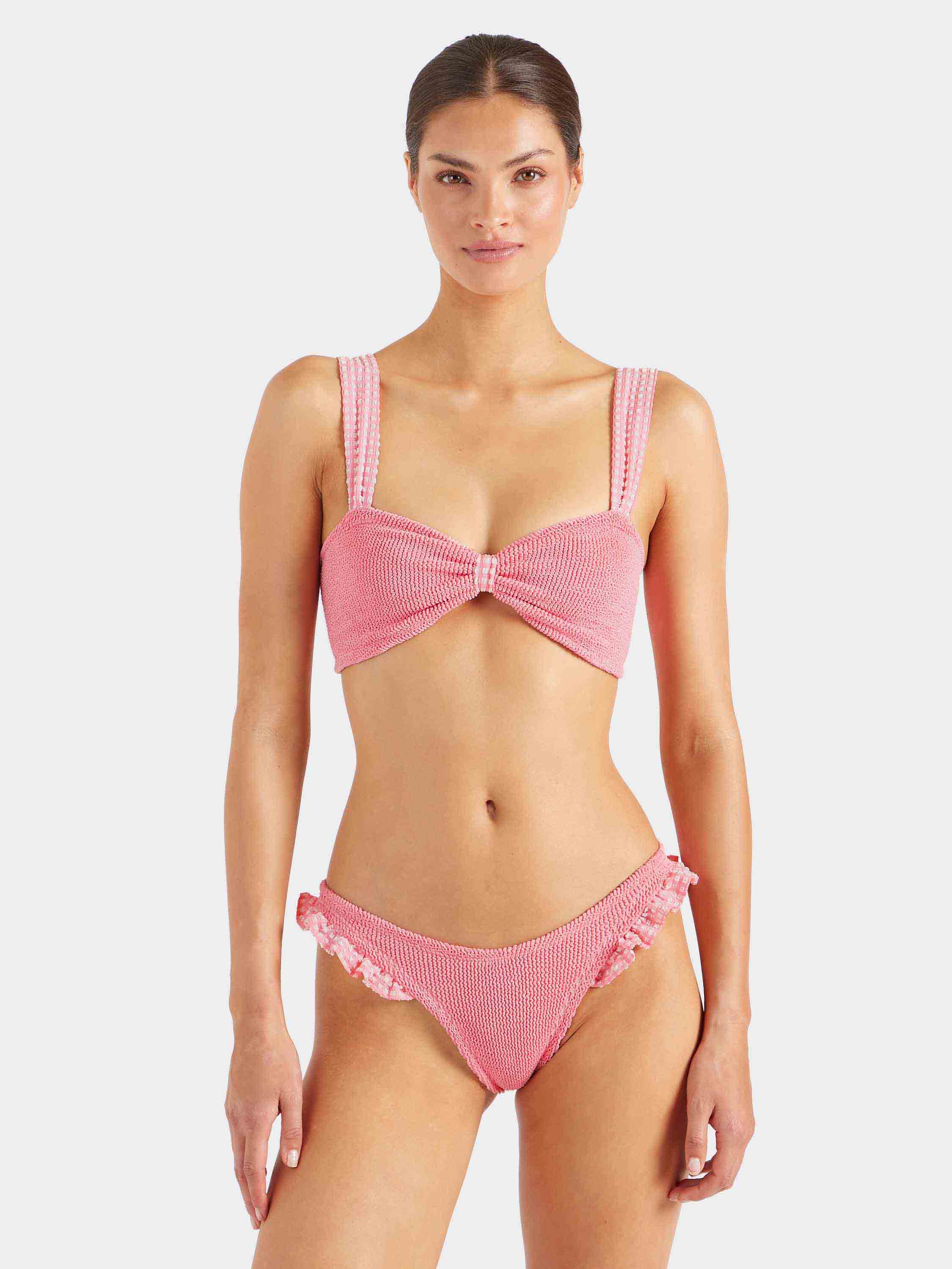Loretta Bikini - Milkshake Gingham
