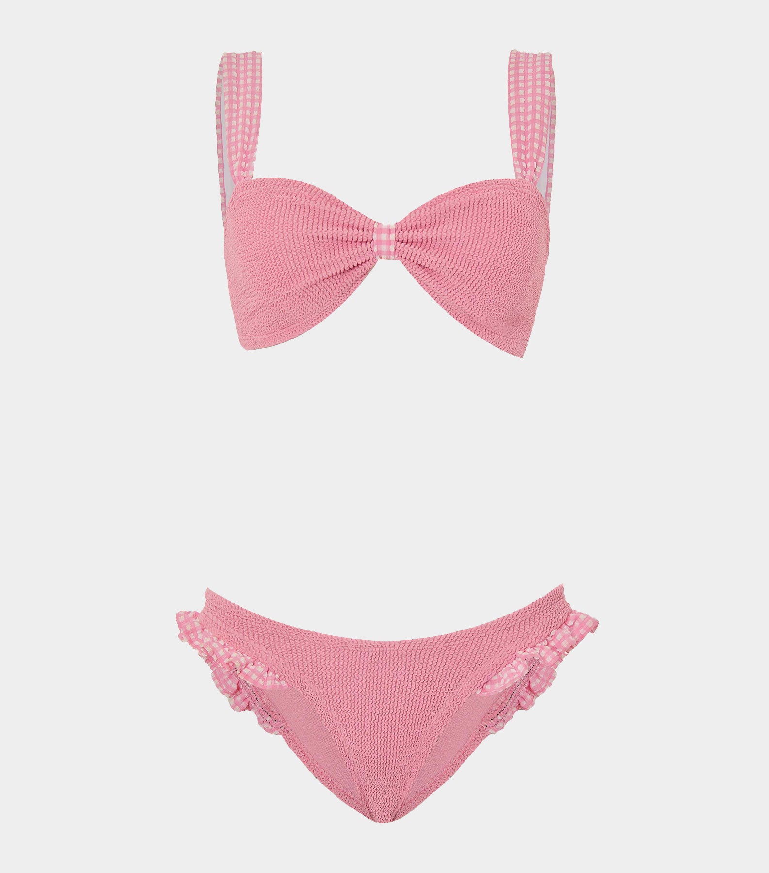 Loretta Bikini - Milkshake Gingham