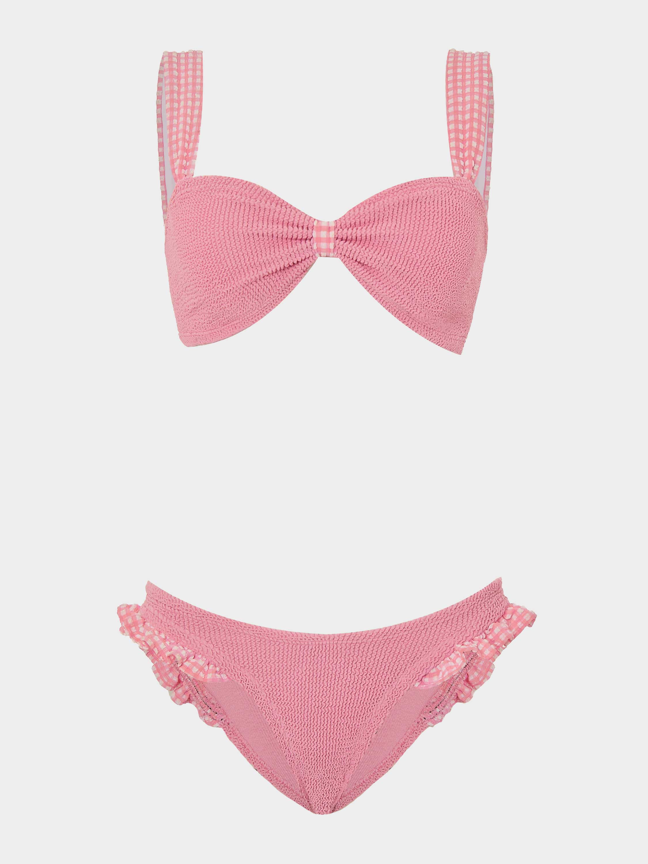 Loretta Bikini - Milkshake Gingham