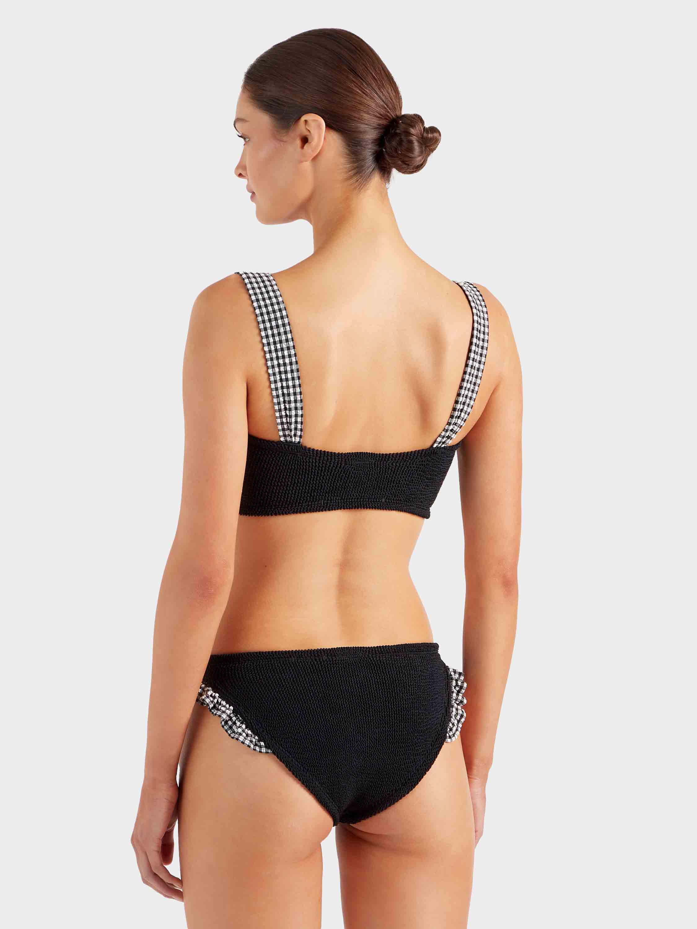 Loretta Bikini - Black Gingham