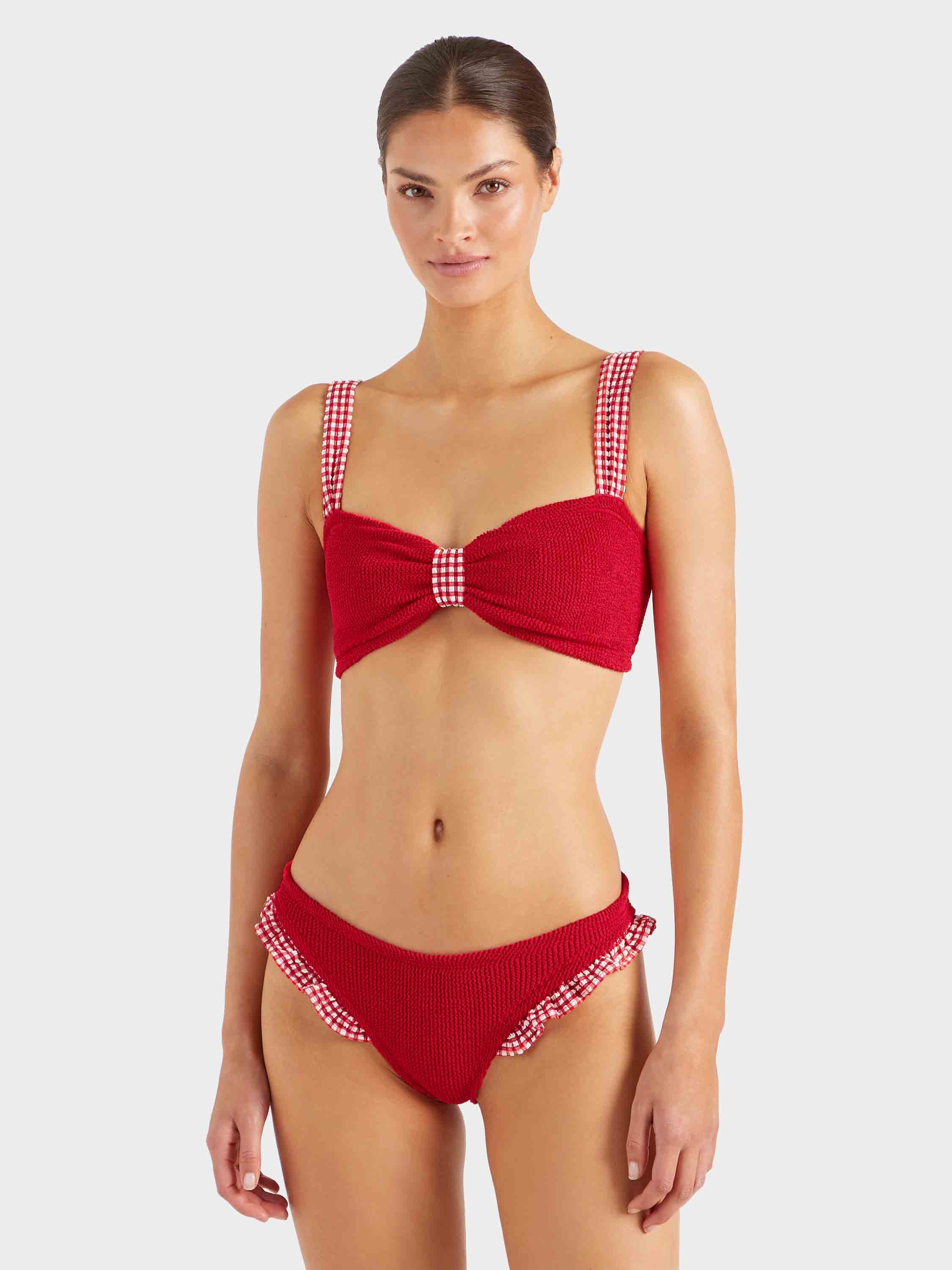 Loretta Bikini - Red Gingham