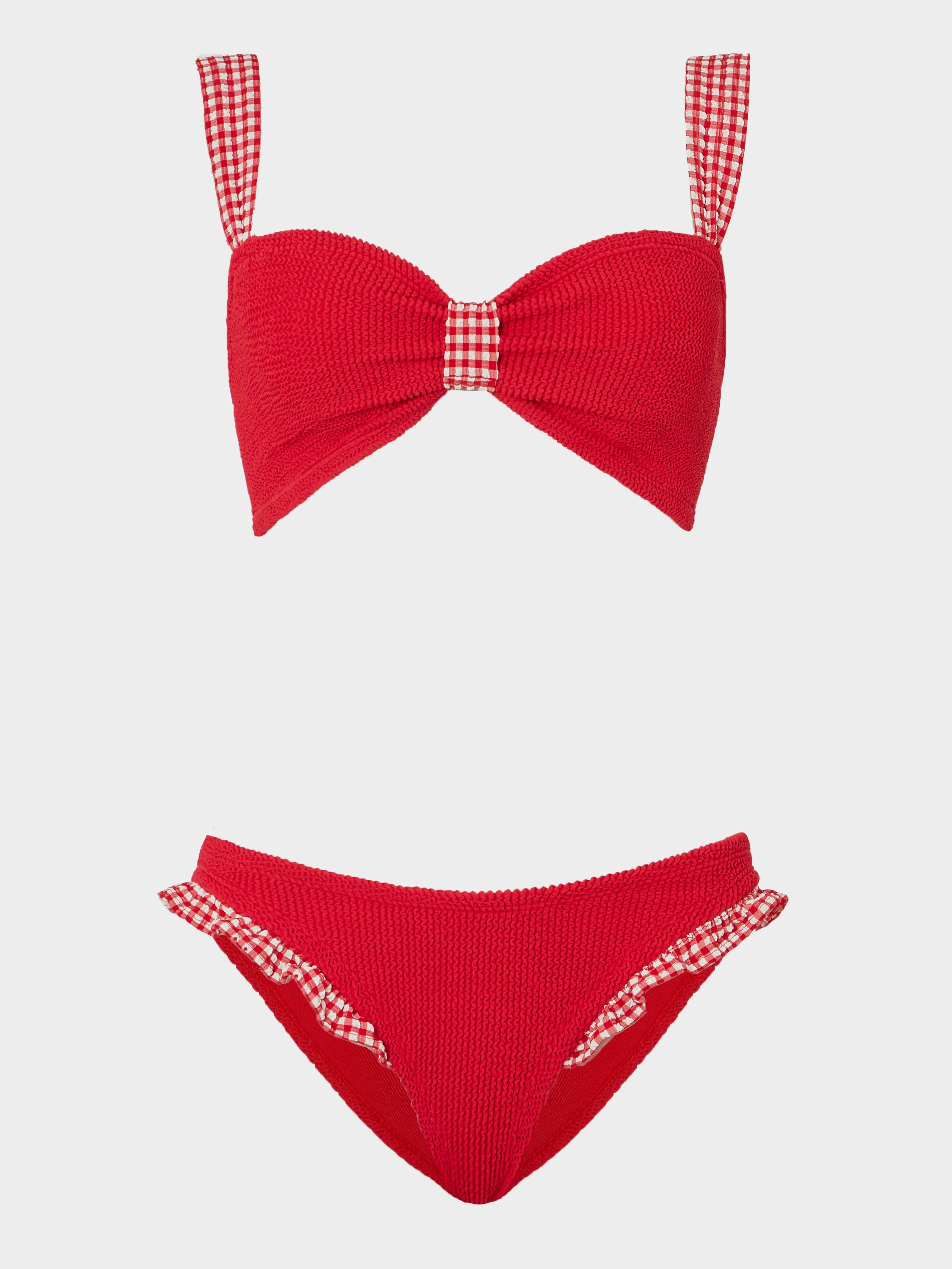 Loretta Bikini - Red Gingham