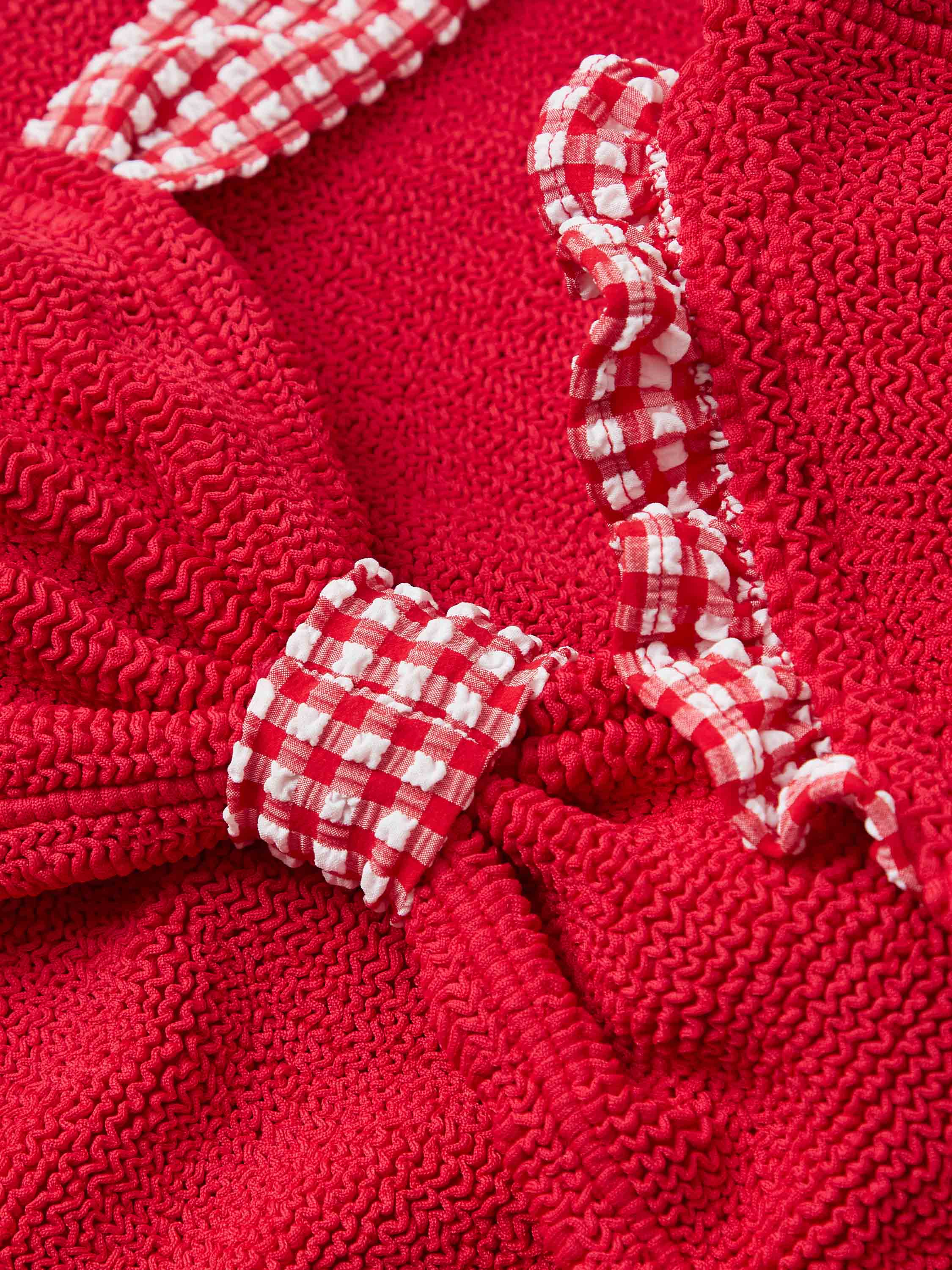Loretta Bikini - Red Gingham