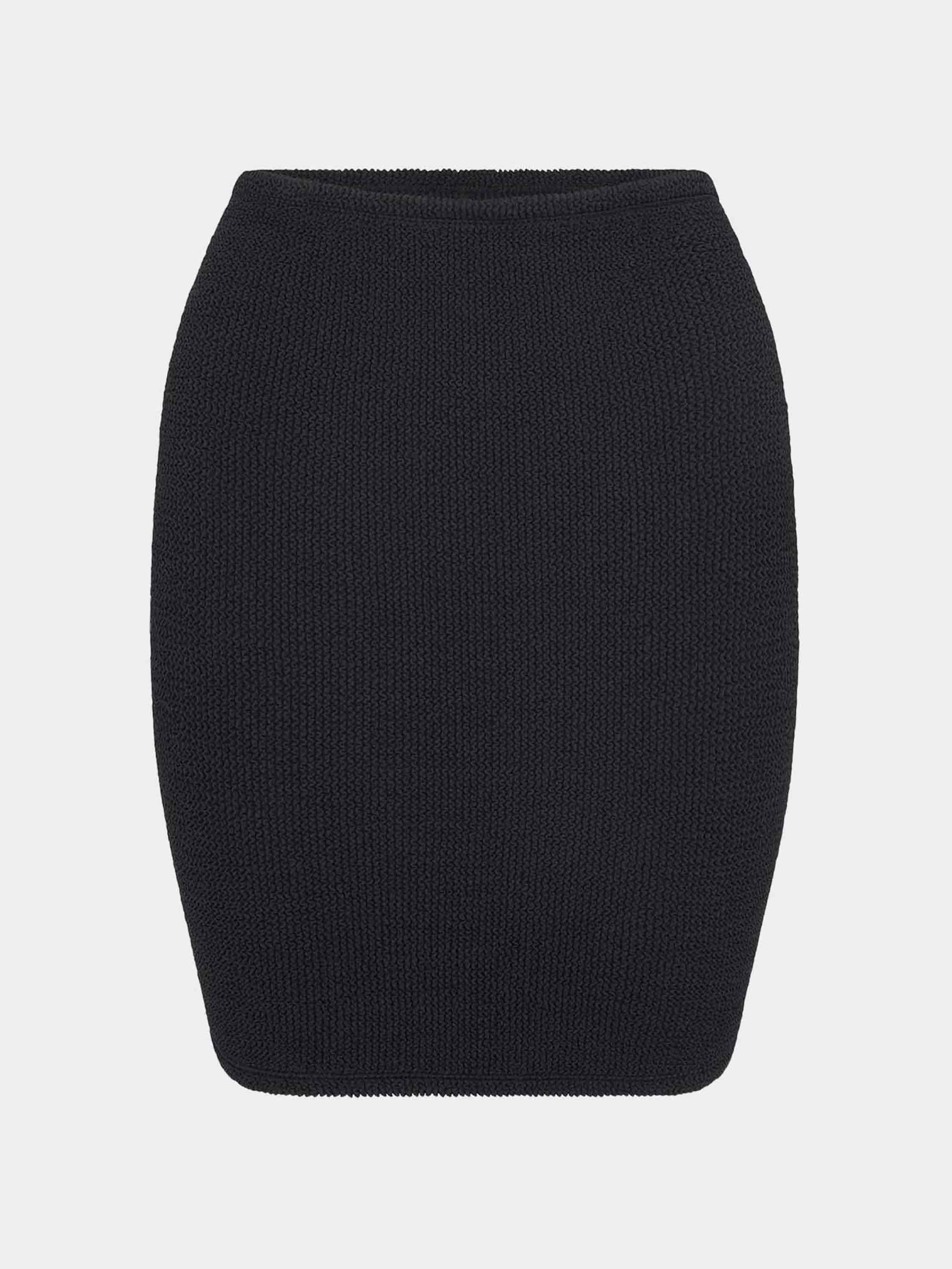 Mini Skirt/Tube Top - Black