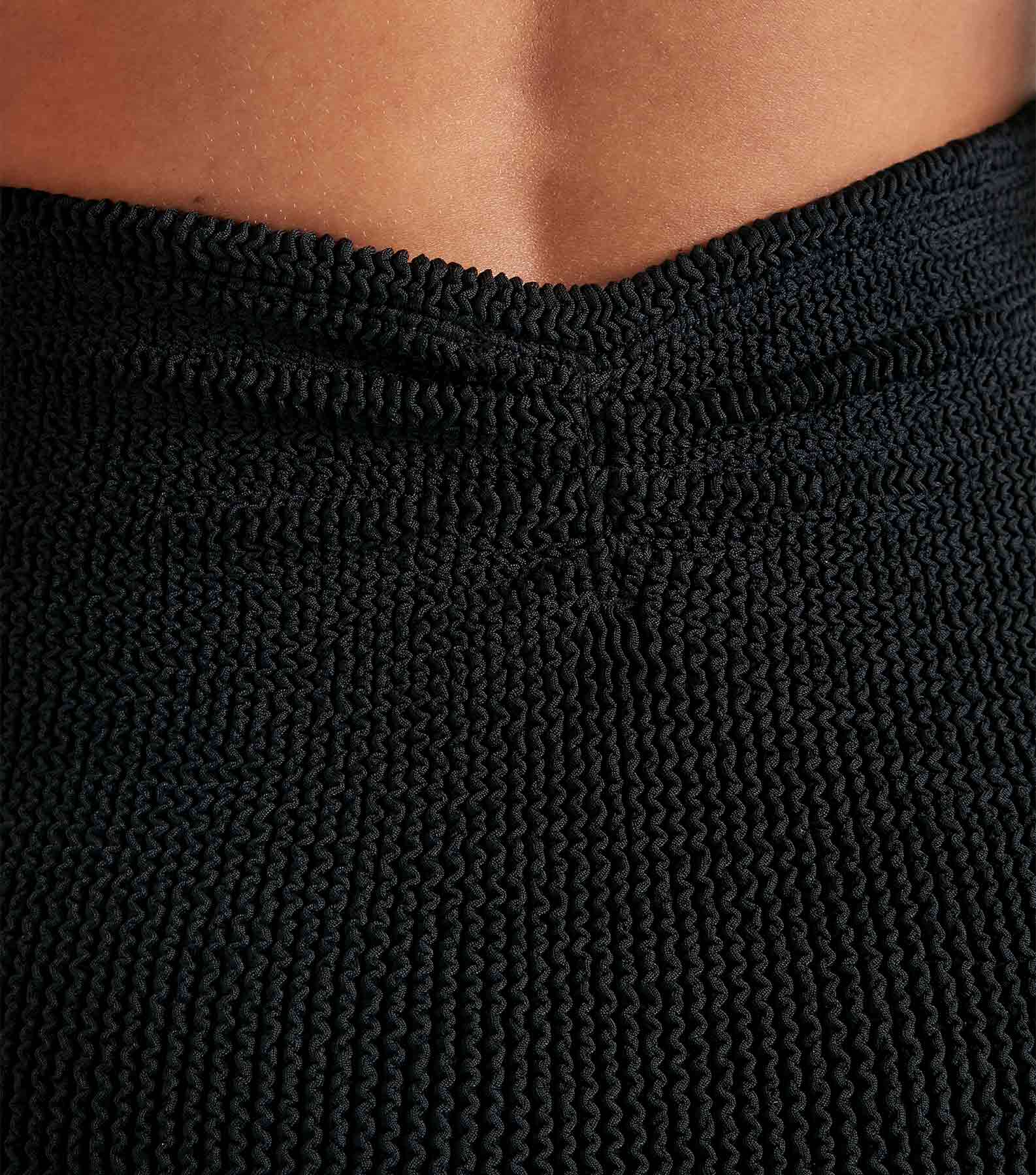 Mini Skirt/Strapless Tube Top - Black