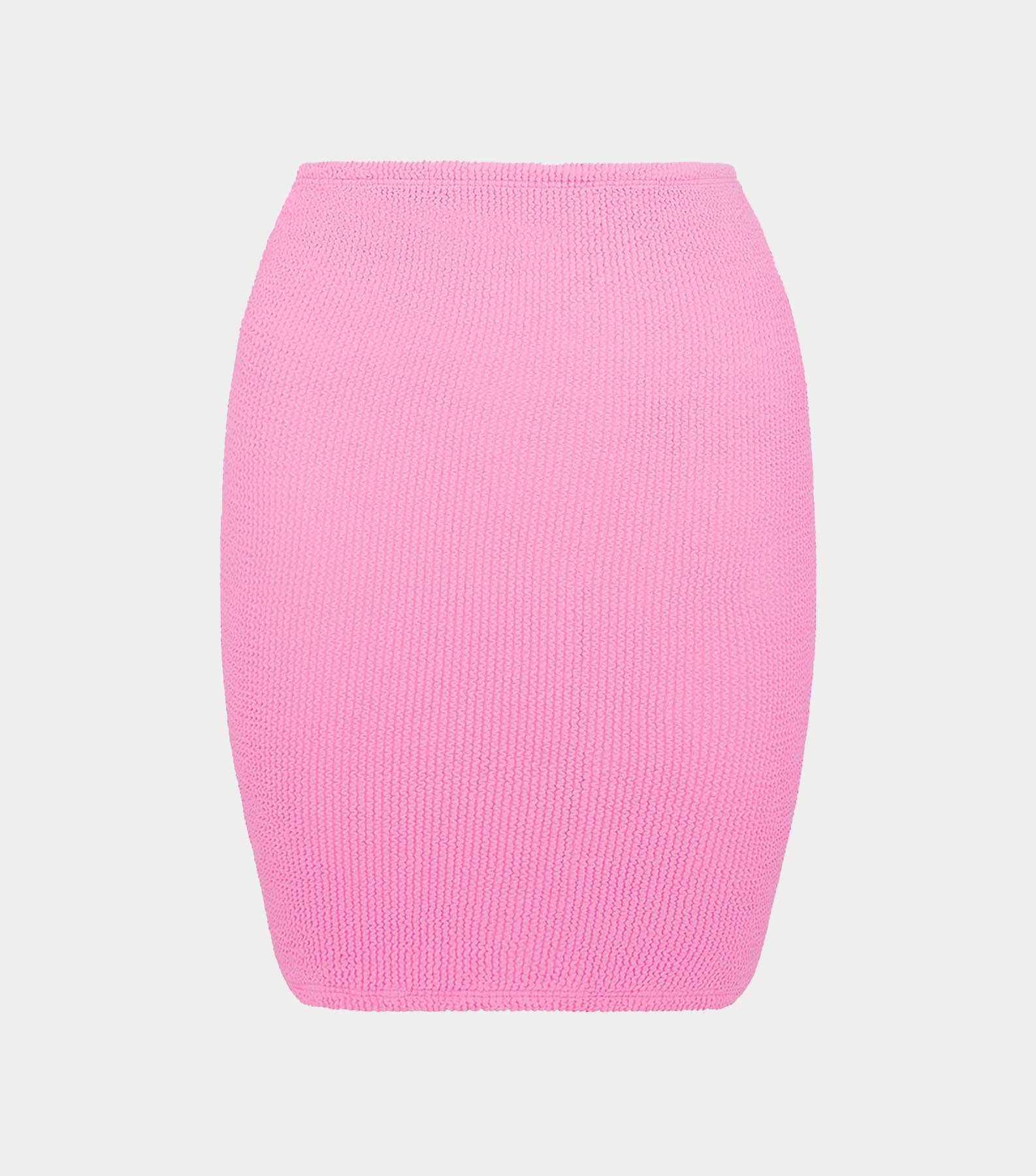 Mini Skirt/Strapless Tube Top - Bubblegum