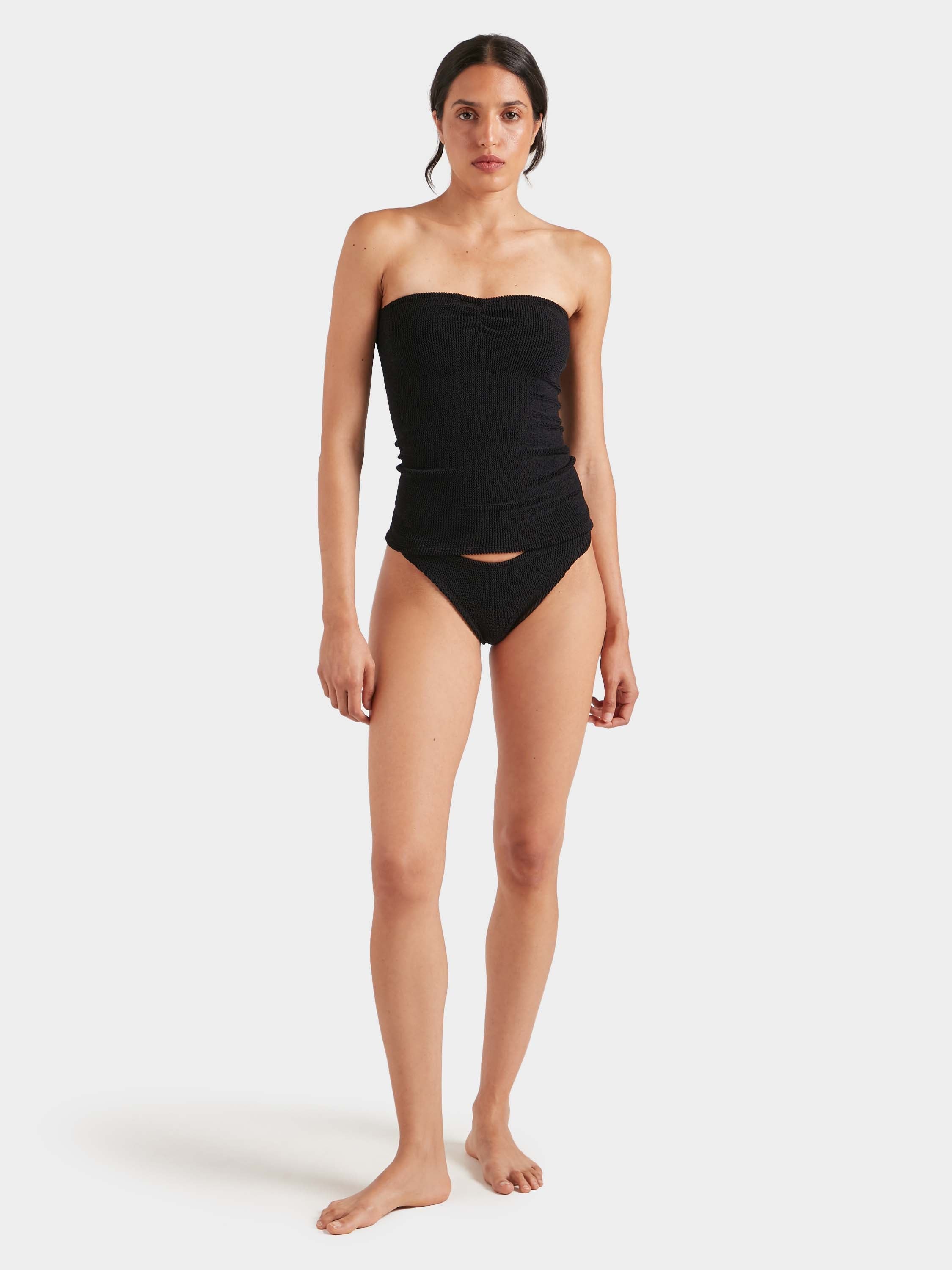 Mini Skirt/Tube Top - Black