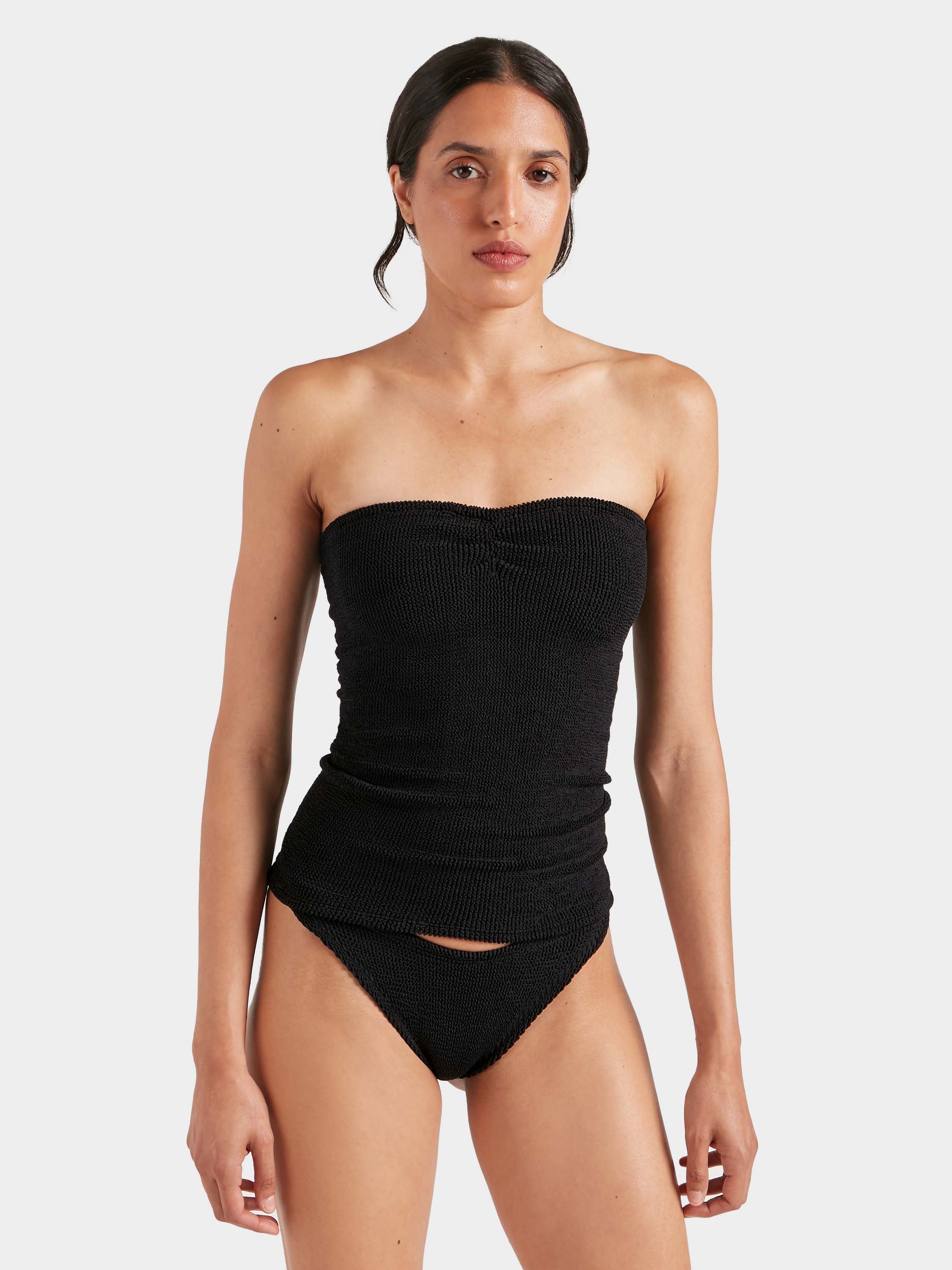 Mini Skirt/Tube Top - Black