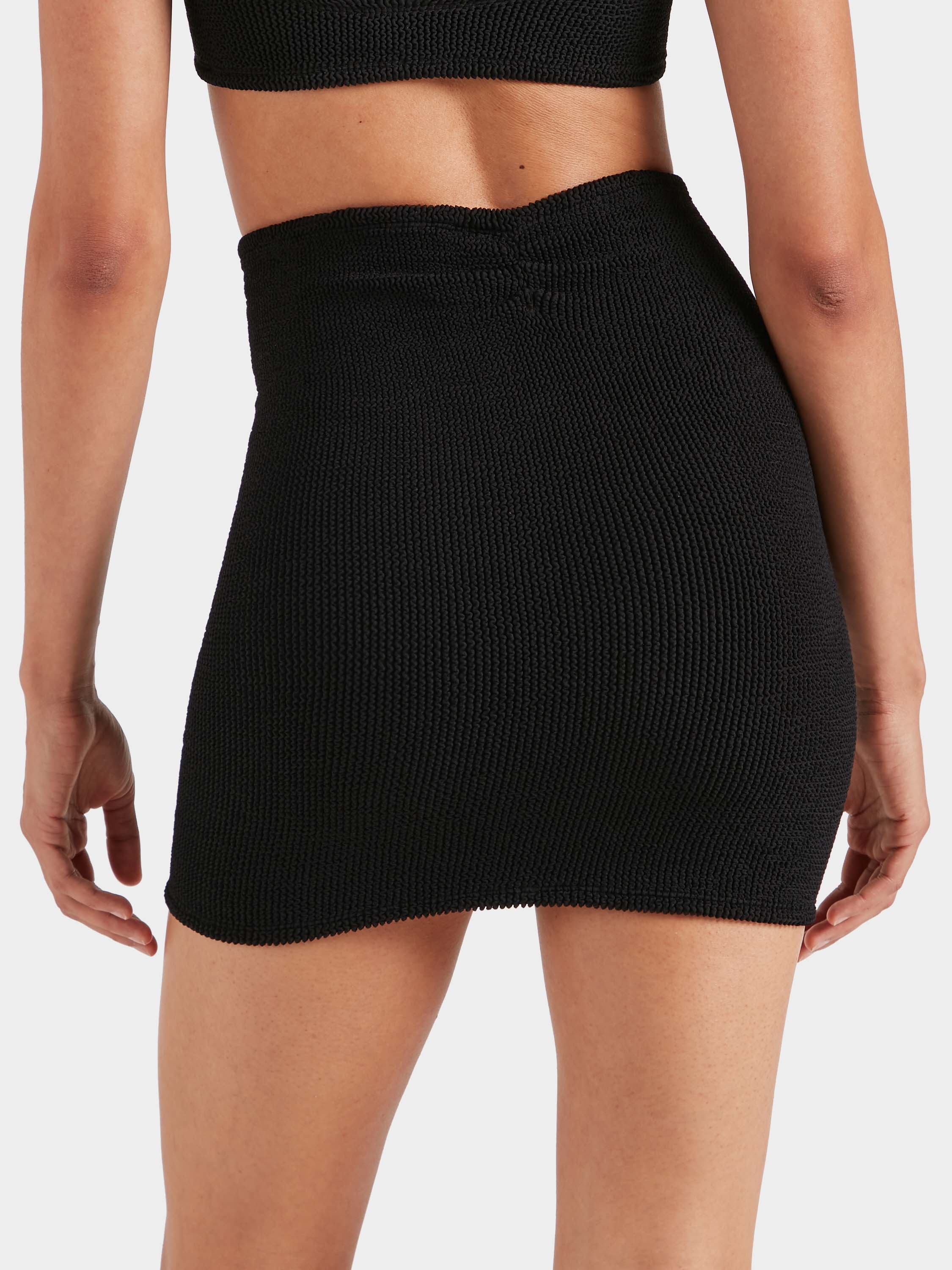Mini Skirt/Tube Top - Black