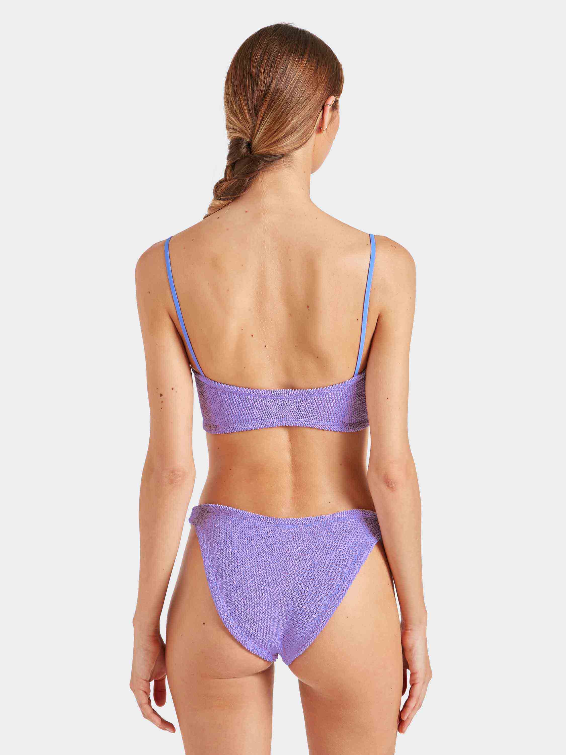 Misty Bikini With Pearly Hoop - Lilac