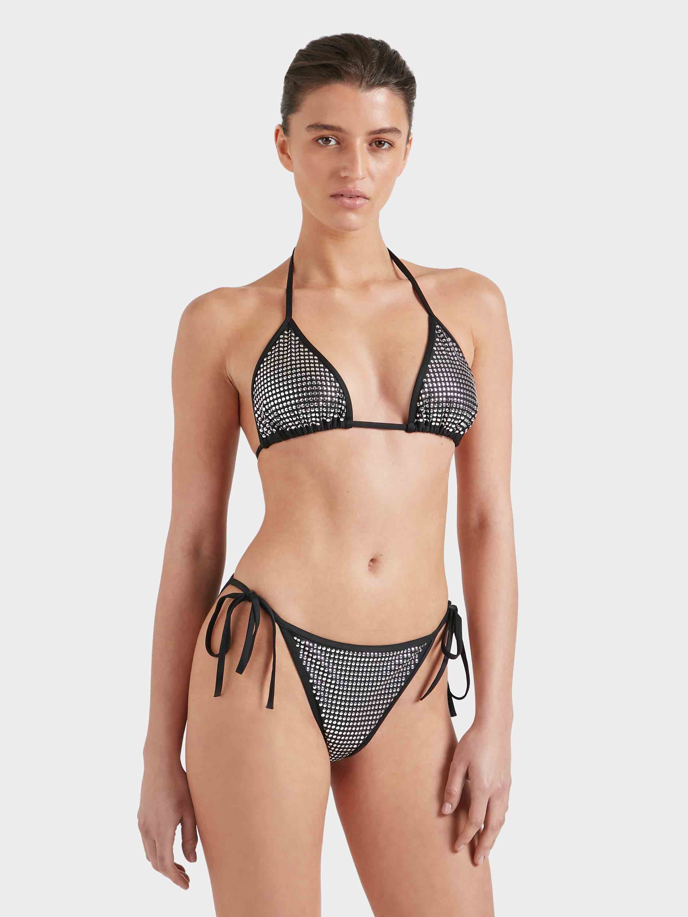 Monica Lava Bikini - Black/Silver