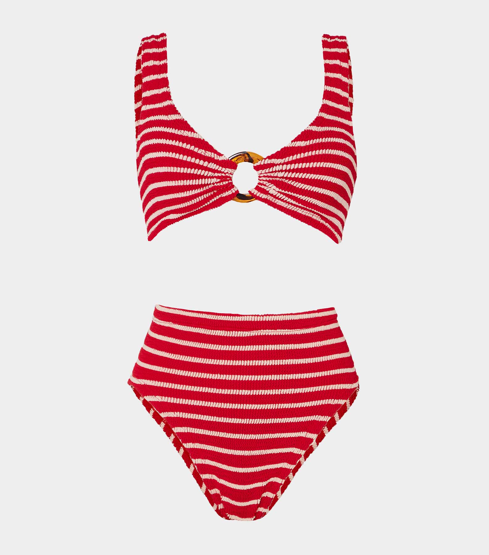 Nadine Bikini - Red/White Stripe