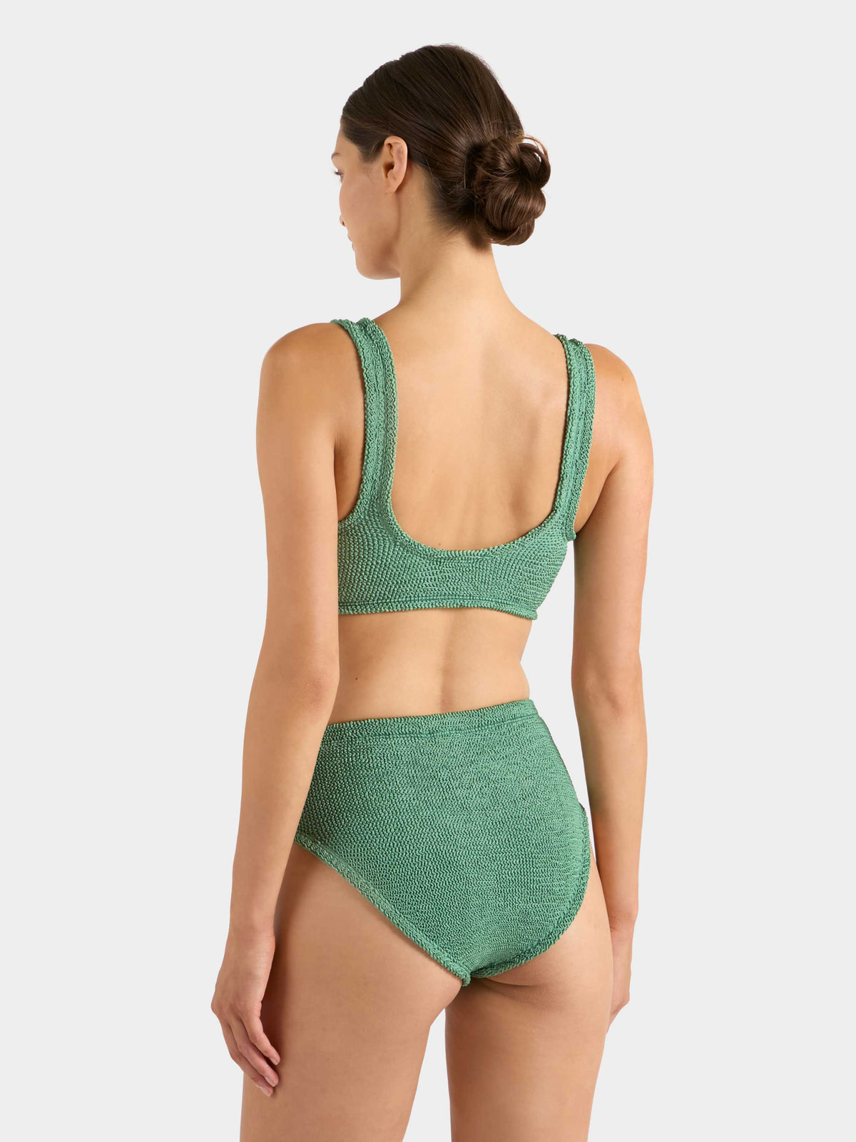 Nadine Bikini - Metallic Jade