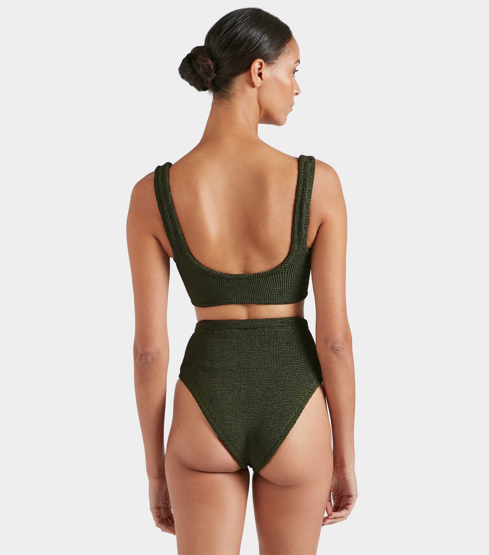 Nadine Bikini - Metallic Khaki
