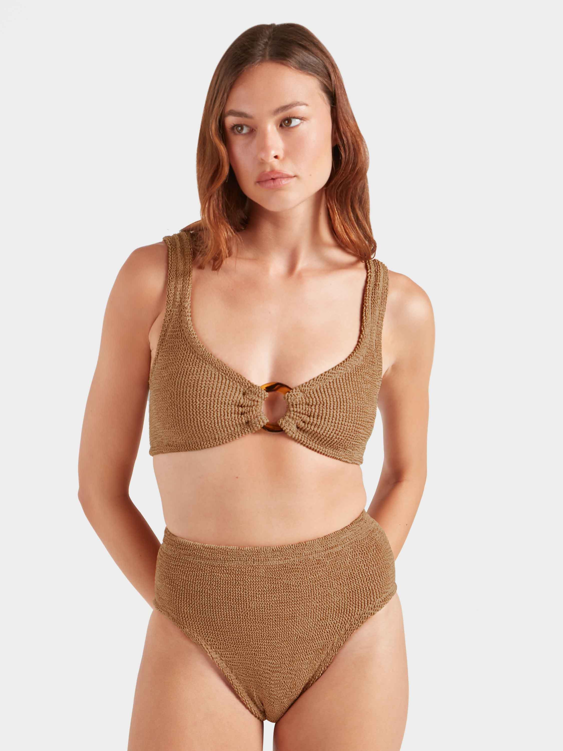 Nadine Bikini - Metallic Cocoa