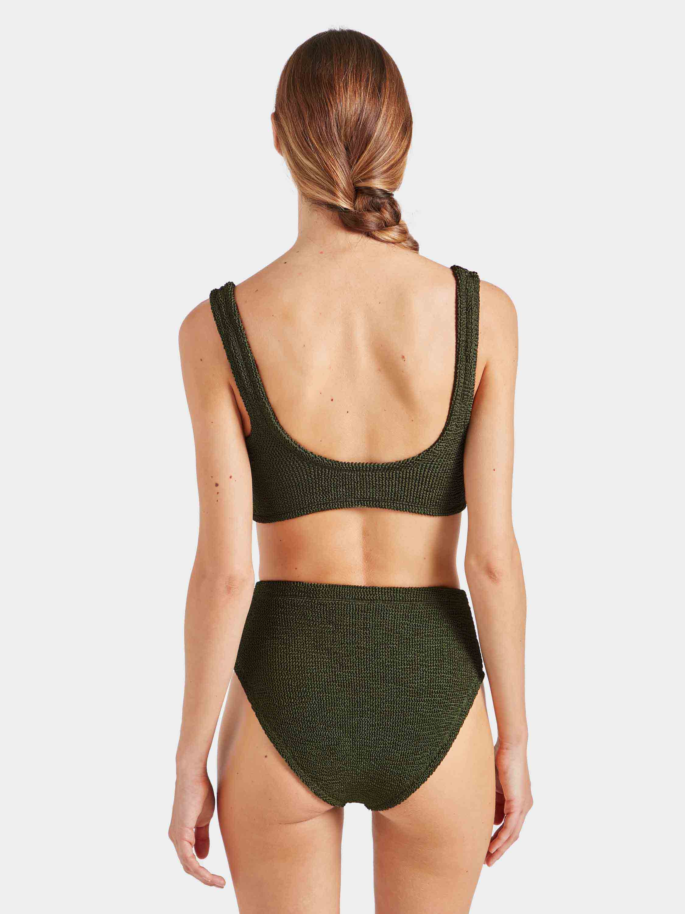 Nadine Bikini - Metallic Khaki
