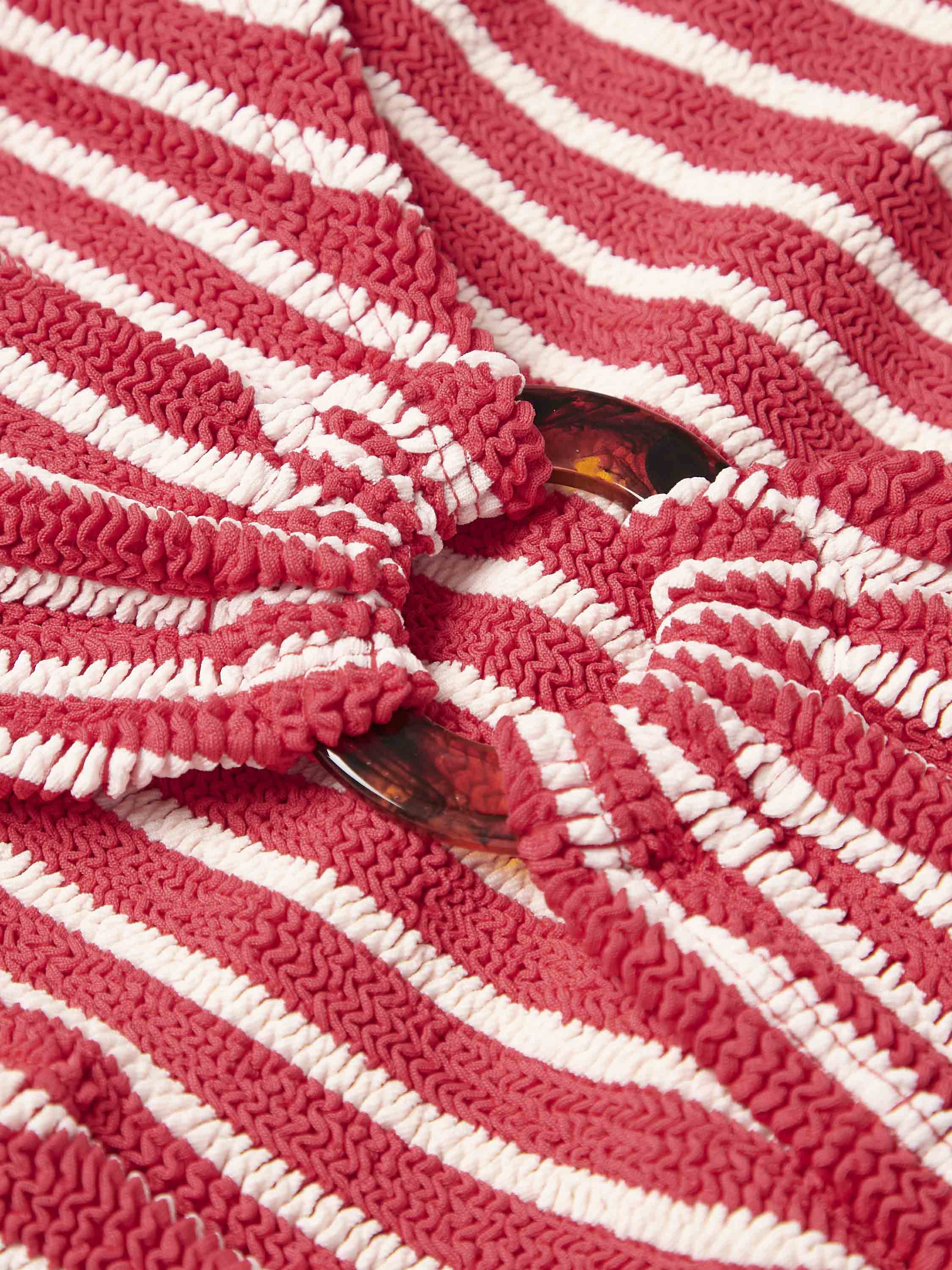 Nadine Bikini - Red/White Stripe