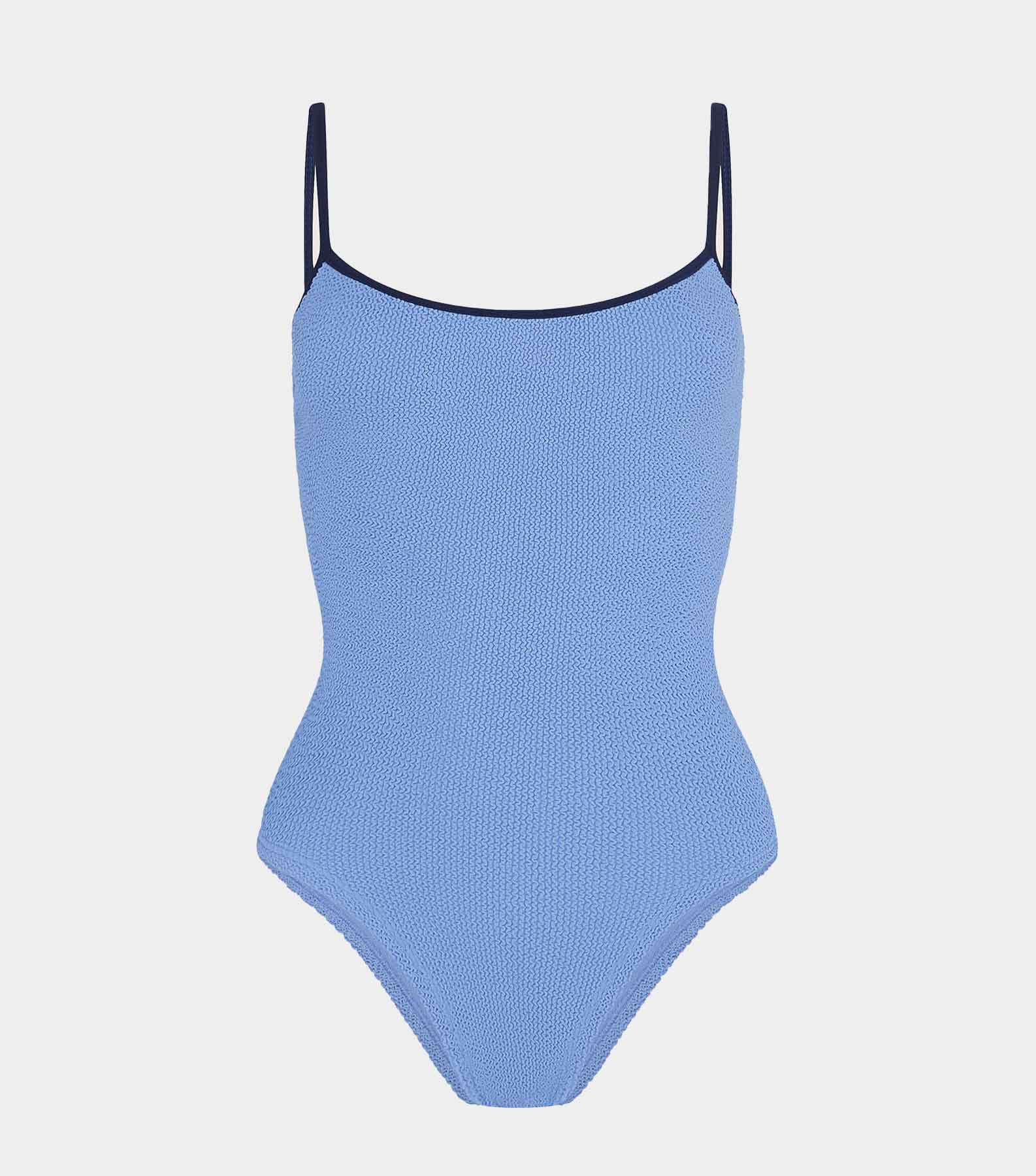 Pamela Swim Contrast - Cornflower/Navy