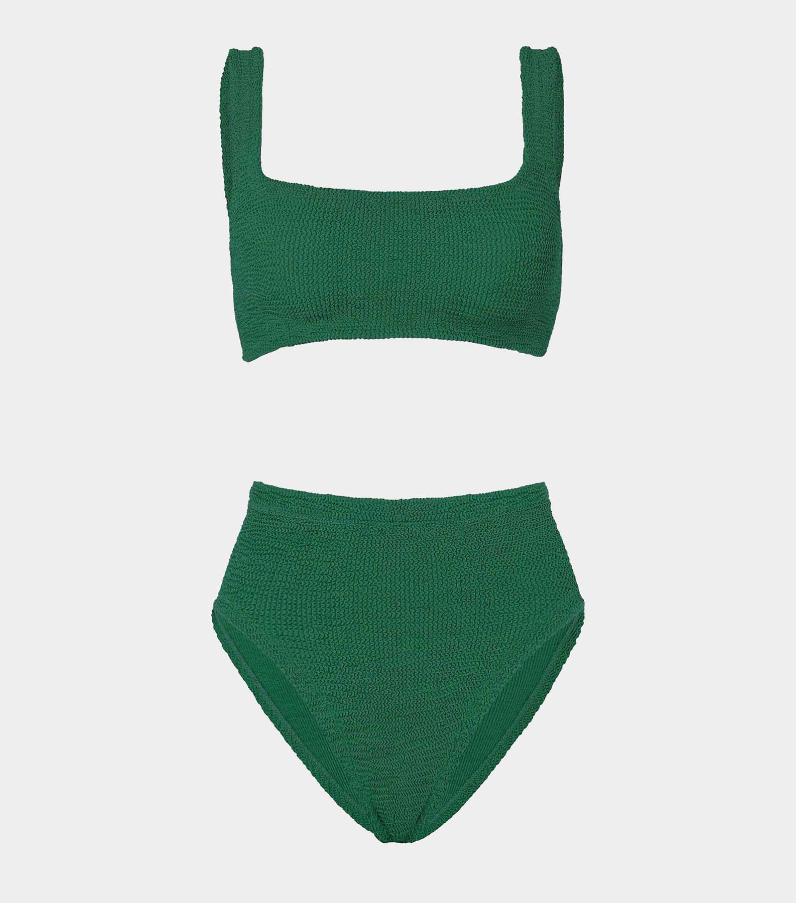 Patricia Bikini - Metallic Forest Green